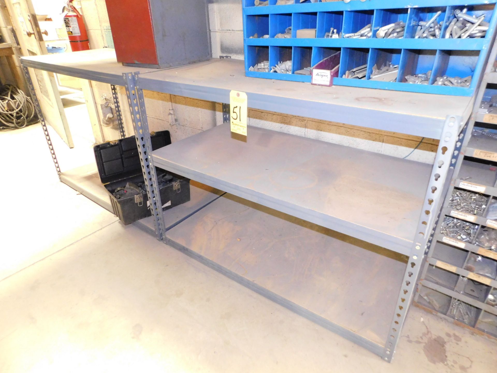 (2) Sections of Shelving