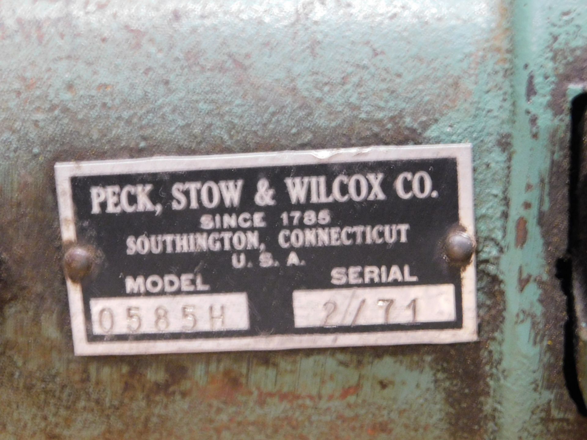 Pexto Model 0585H Rotary Beader/Crimper, 20 Gauge Capacity - Image 6 of 6