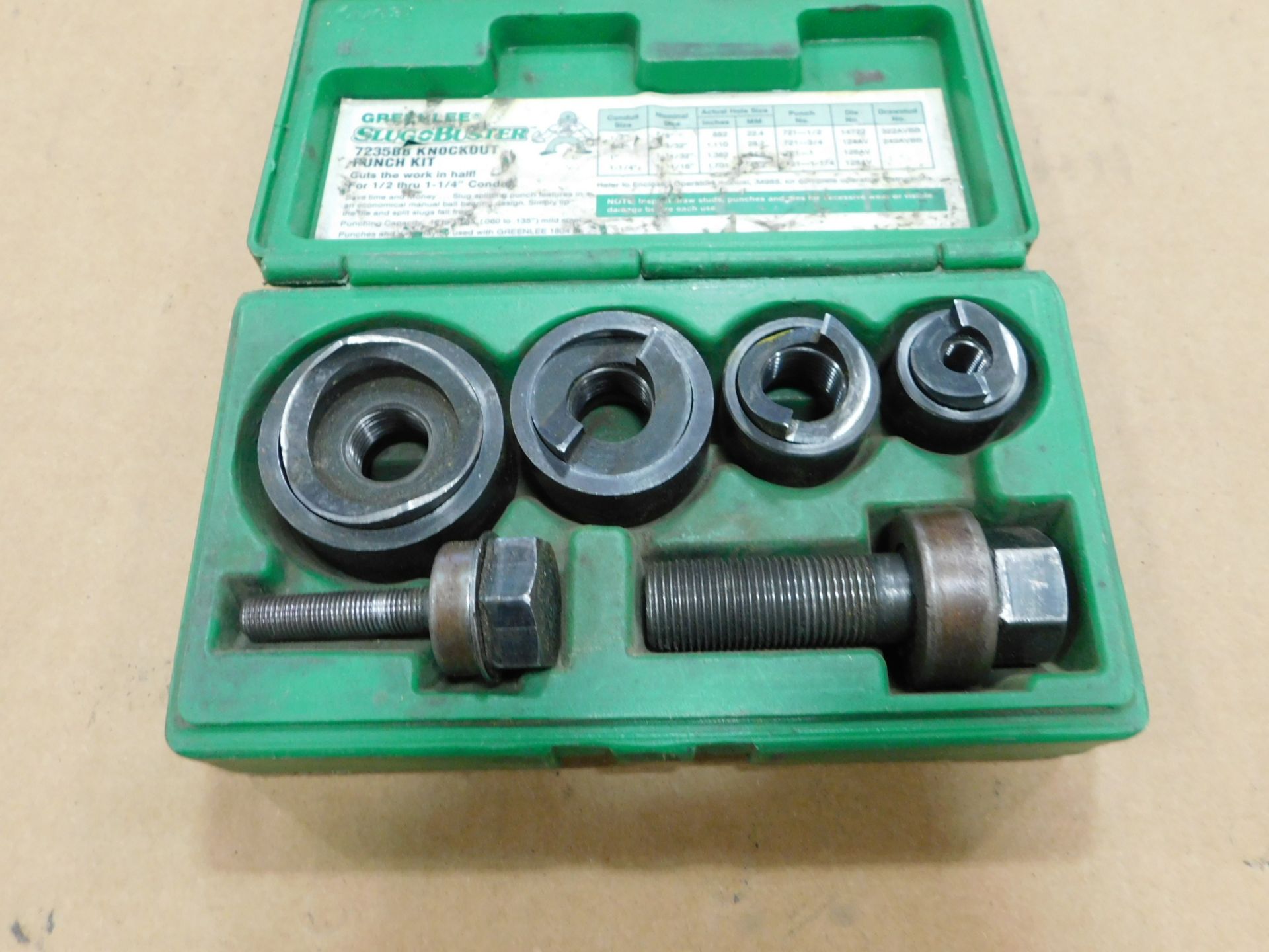 Greenlee 7235BB Knockout Punch Set