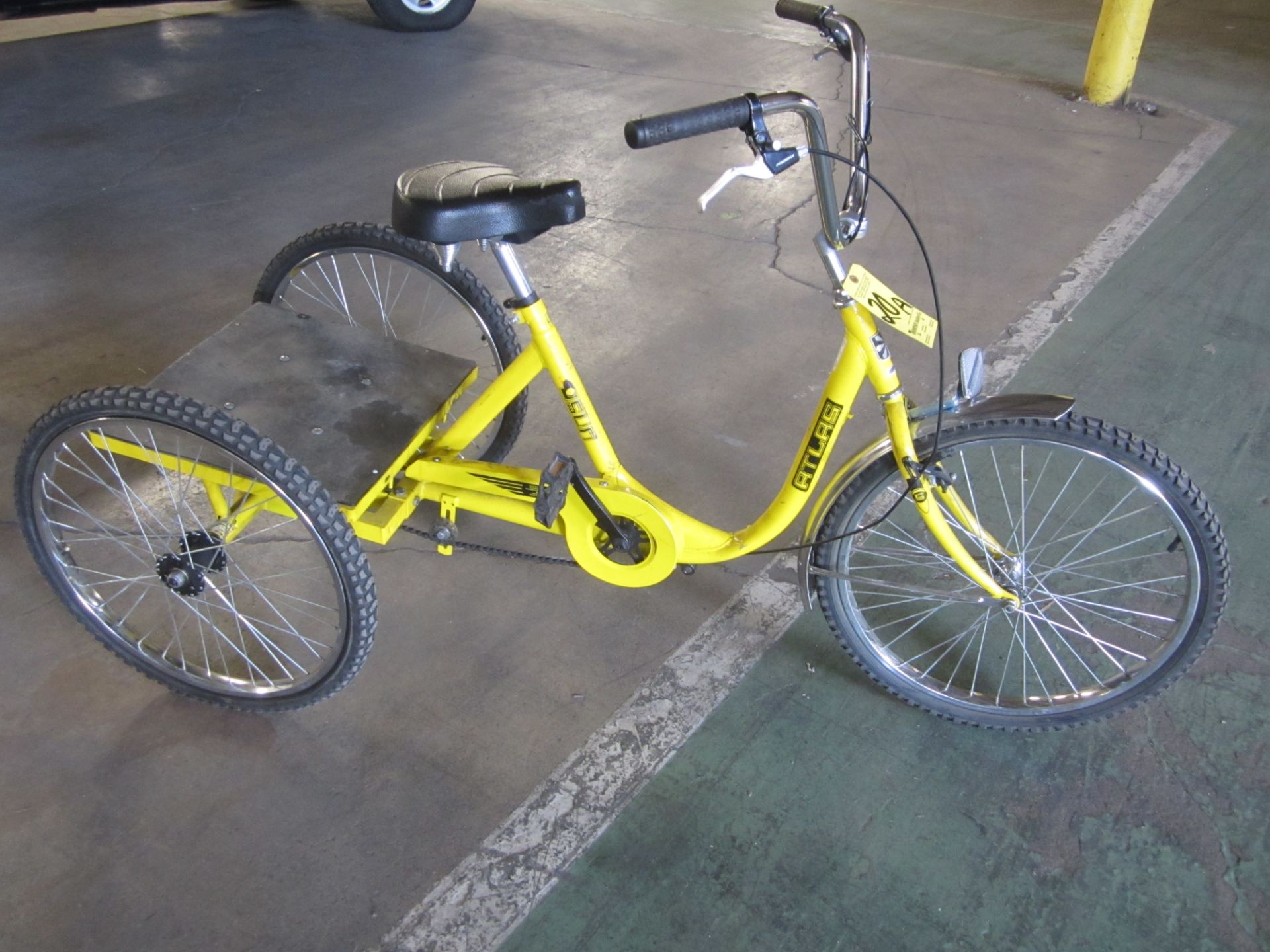 Atlas Sun Maintenance Tricycle