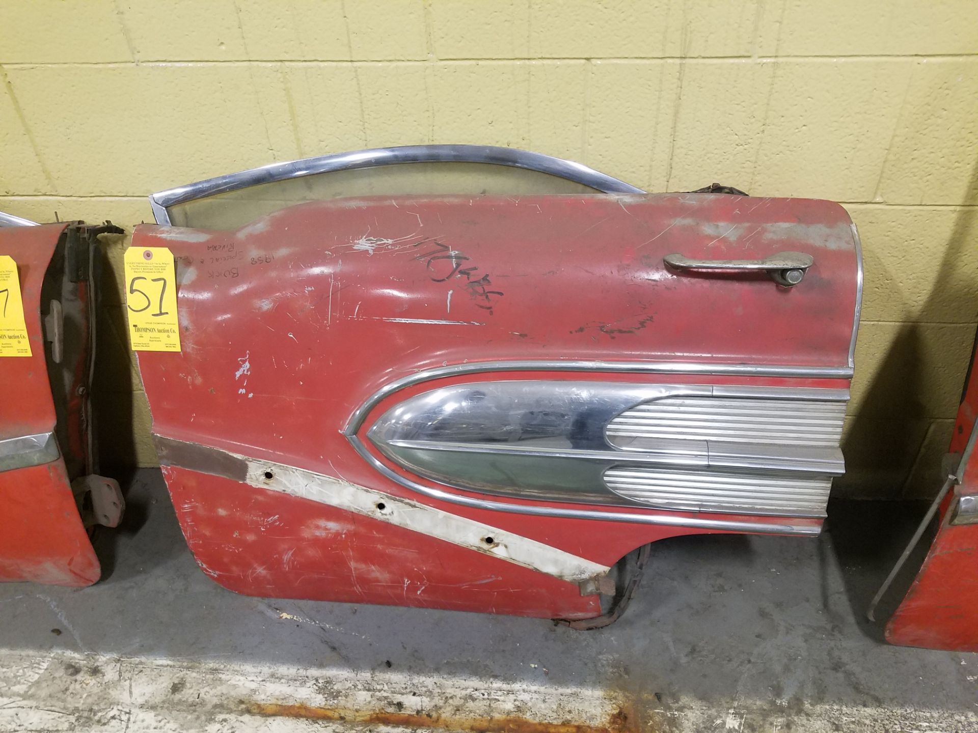 1958 Buick Century Special Right and Left Rear Doors