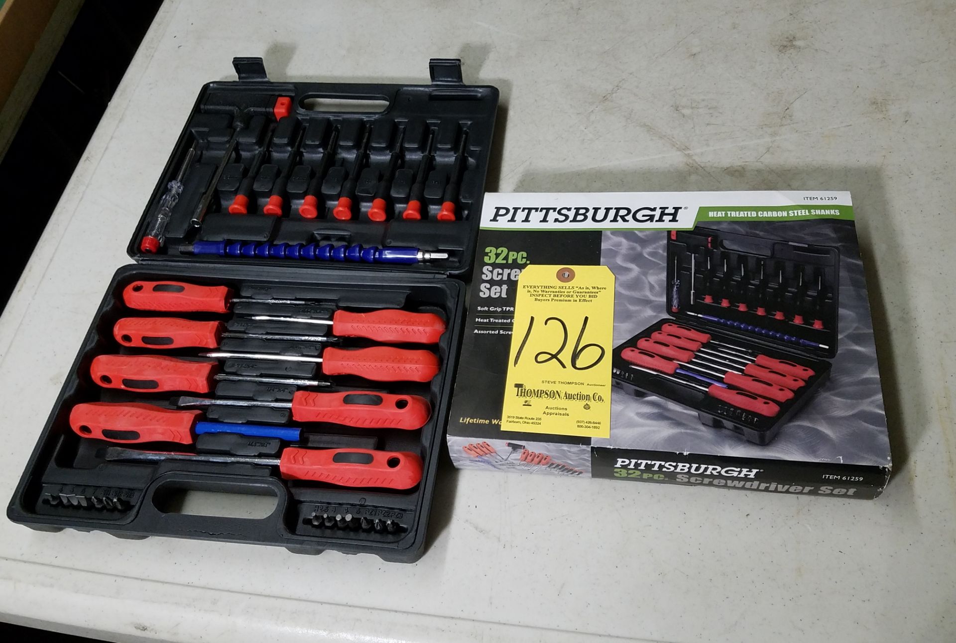 Pittsburgh 32 Piece Screw Driver Set, New