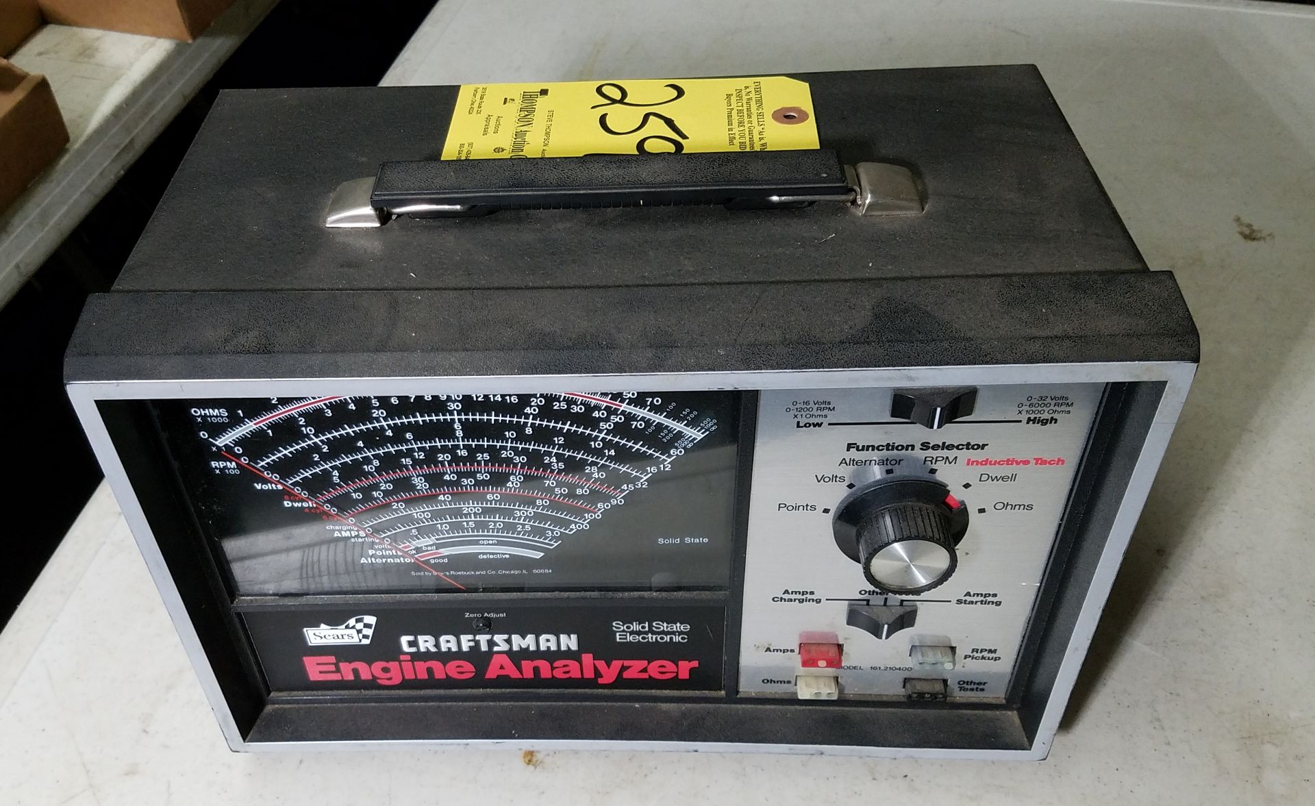 Craftsman Vintage Engine Analyzer