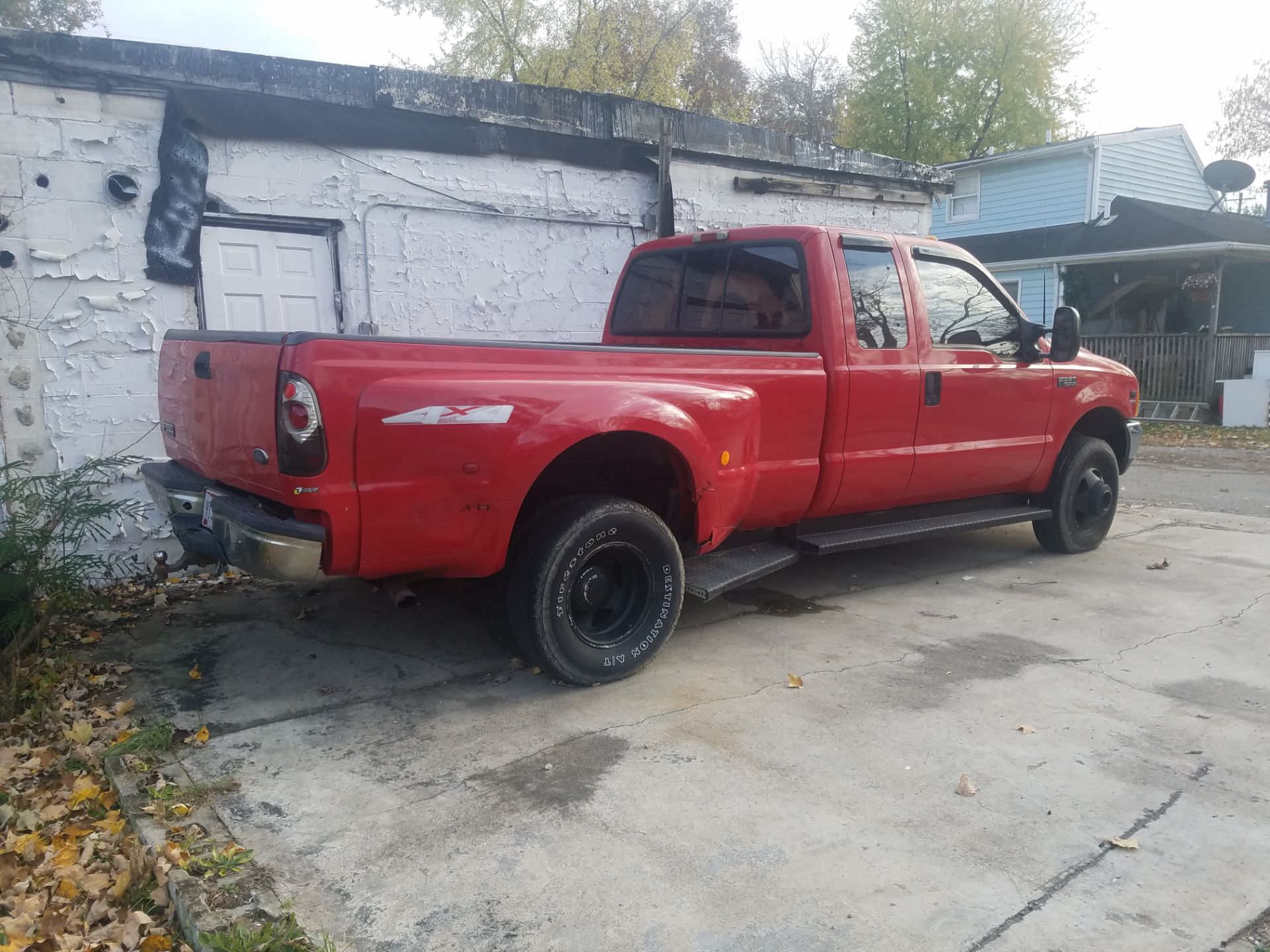 1999 Ford F-350 Dually Pick Up Truck, Vin 1FTWX33S5XEE57095, 4 Wheel Drive, 249,000 Approx. Miles - Image 9 of 15