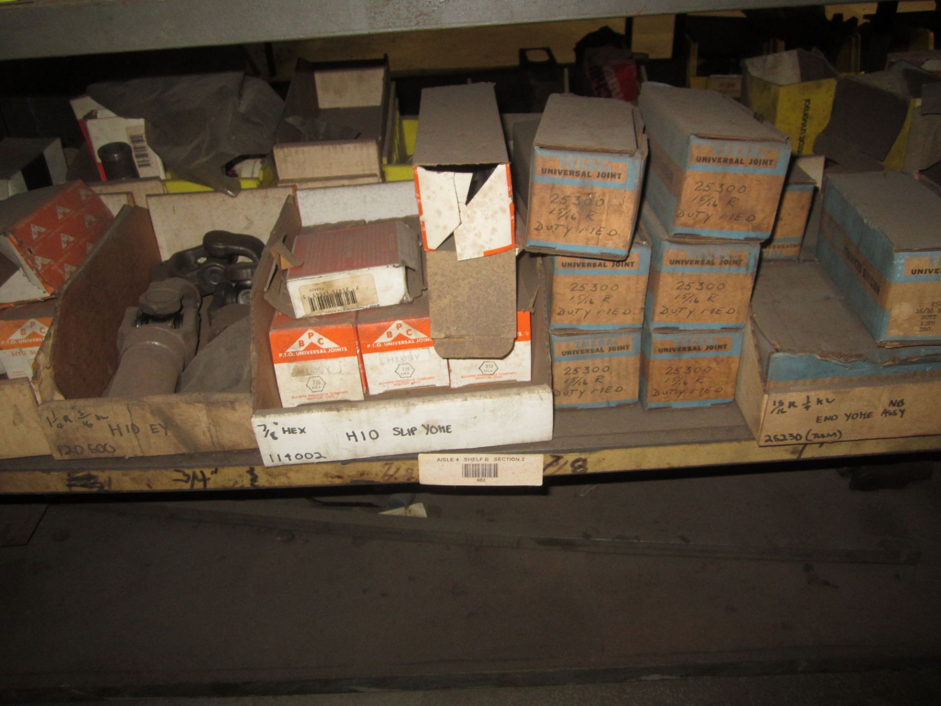 Welded Metal Shelving Unit and Contents - Image 10 of 10