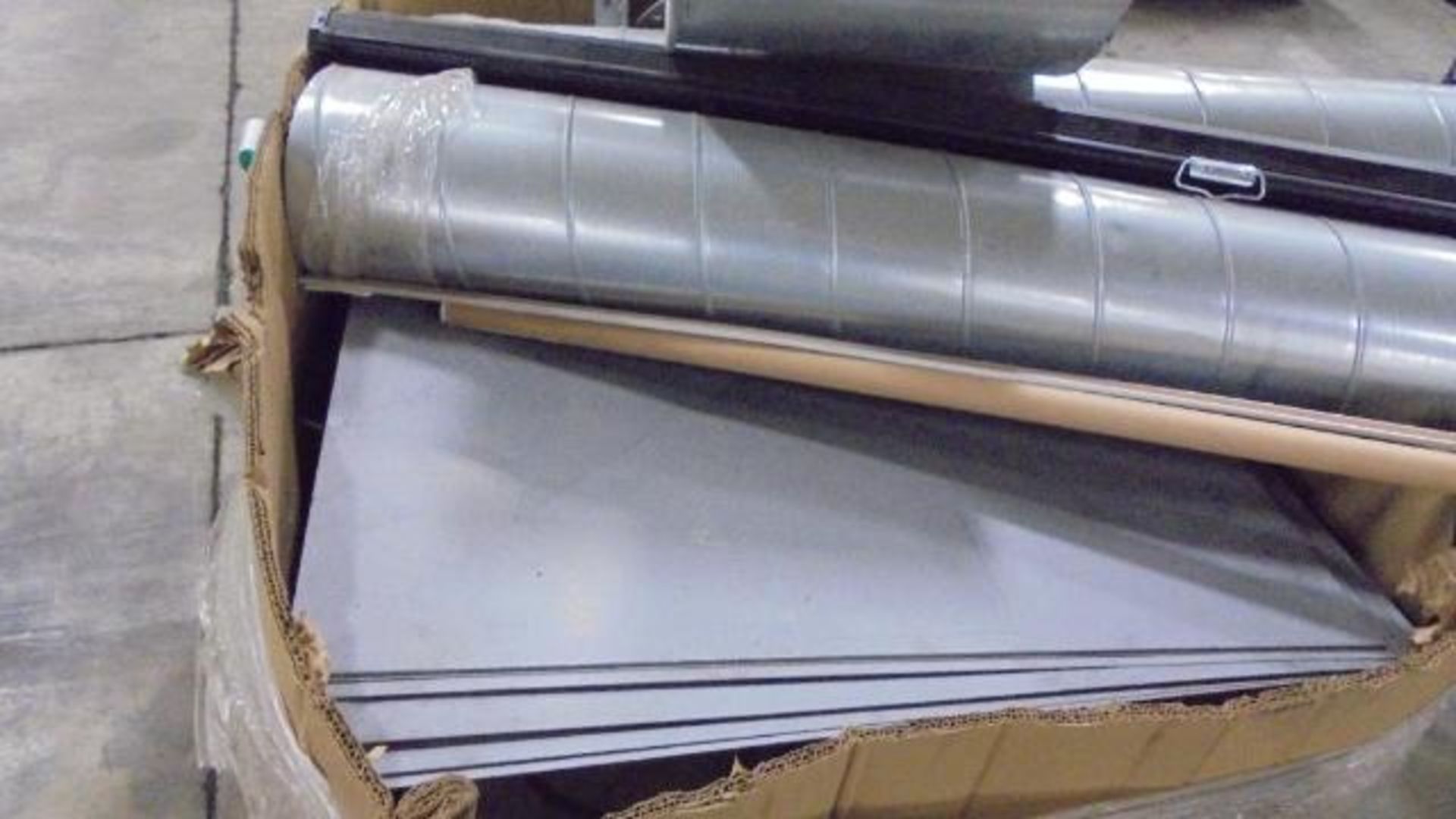 Pallet of Sheet Metal and Ventilation Tubing - Image 2 of 2