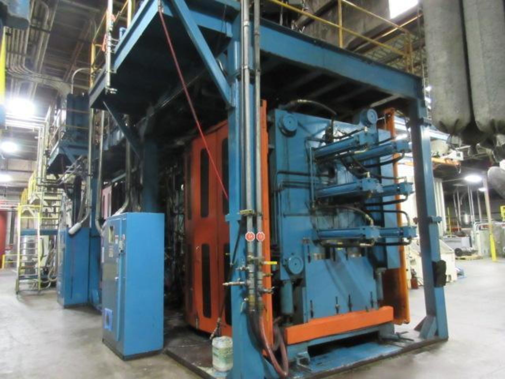 "Double-Double" (1) Single 100lb. & (1) Single 50lb. Accumulator Head Blow Molding Machines - Image 3 of 15