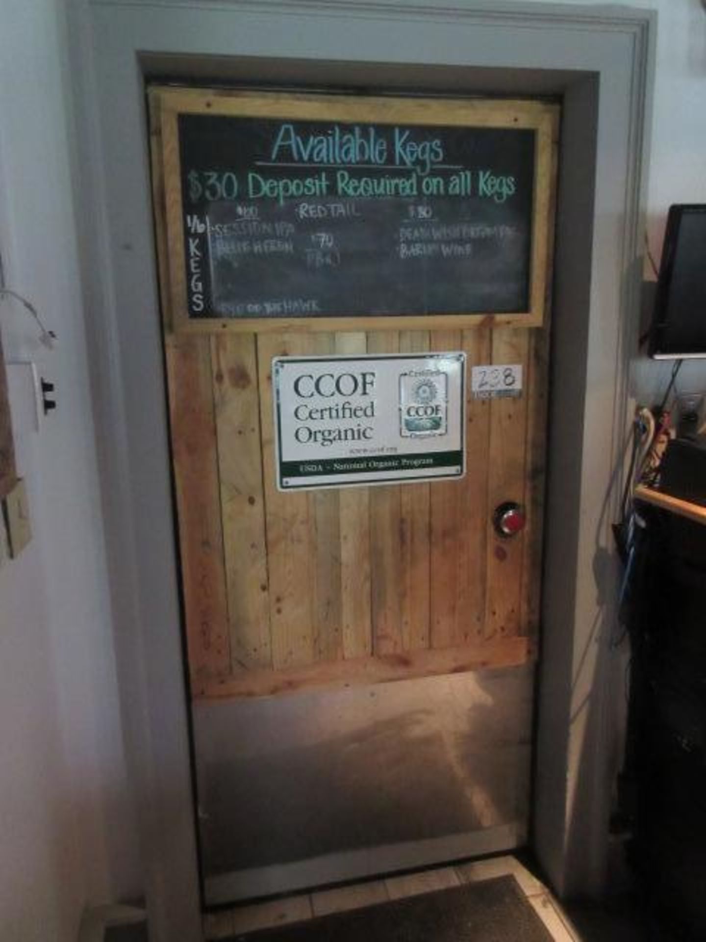 Walk-In Keg Cooler Located in Saratoga Springs, NY. - Image 2 of 5