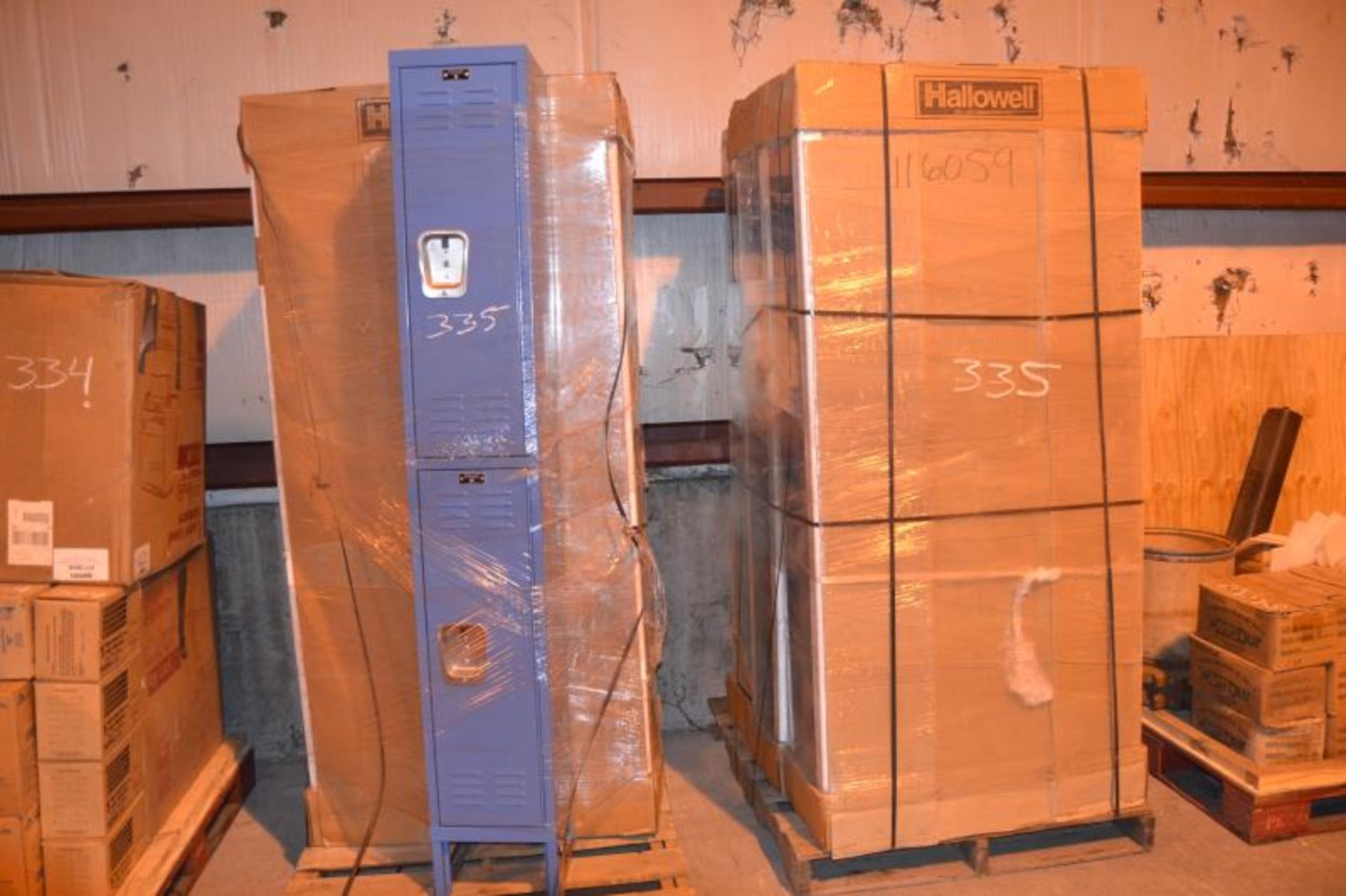 (2) PALLETS OF LOCKERS