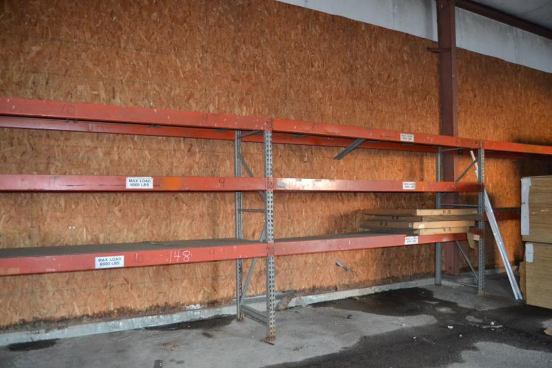 100' OF STEEL SHELVING - Image 2 of 2