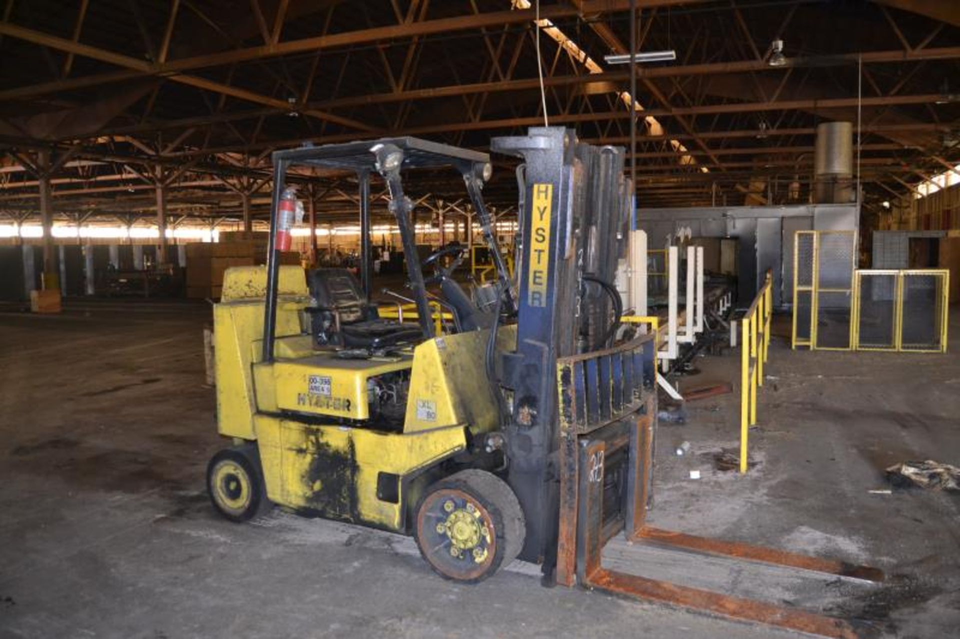 HYSTER MOSEL 80XL WAREHOUSE FORKLIFT