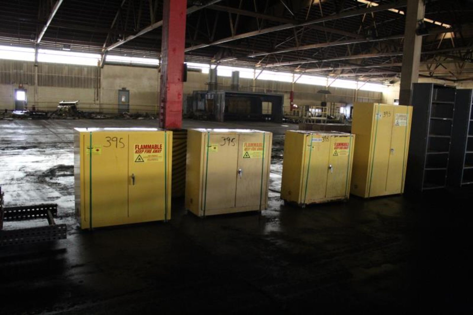 4 FIRE PROOF CABINETS