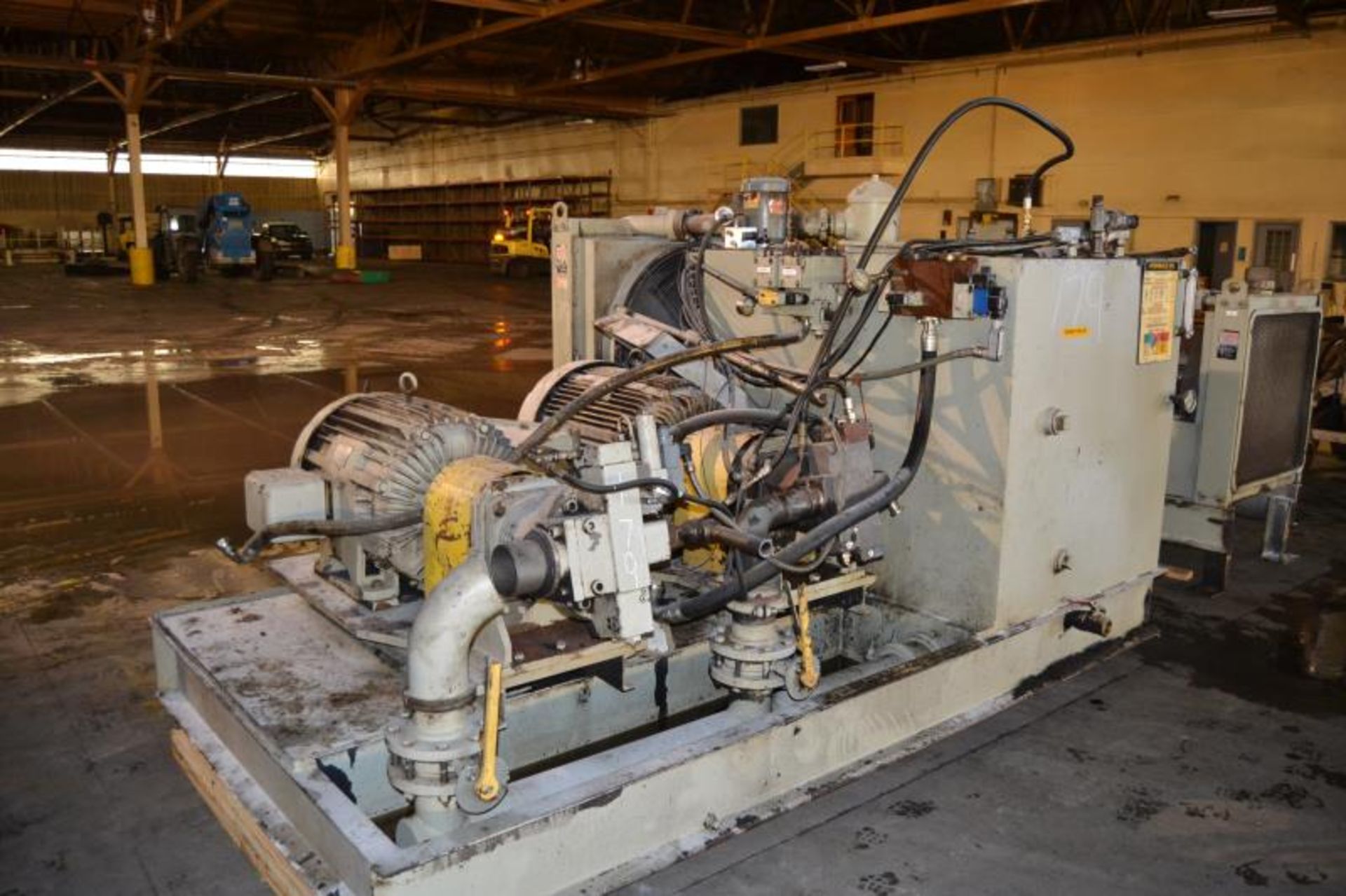 (1) 100 HP HYDRAULIC PUMP & (1) 75 HYDRAULIC - Image 2 of 3