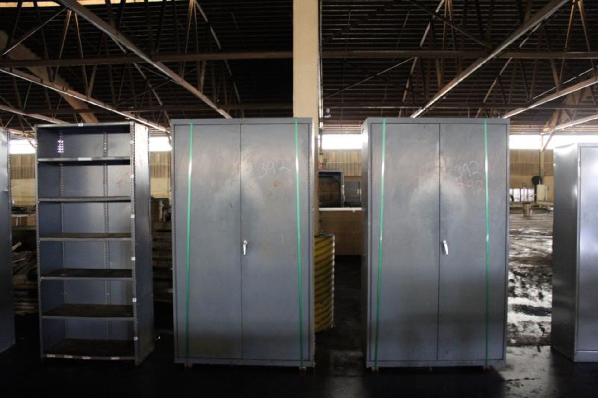 2 STEEL CABINETS