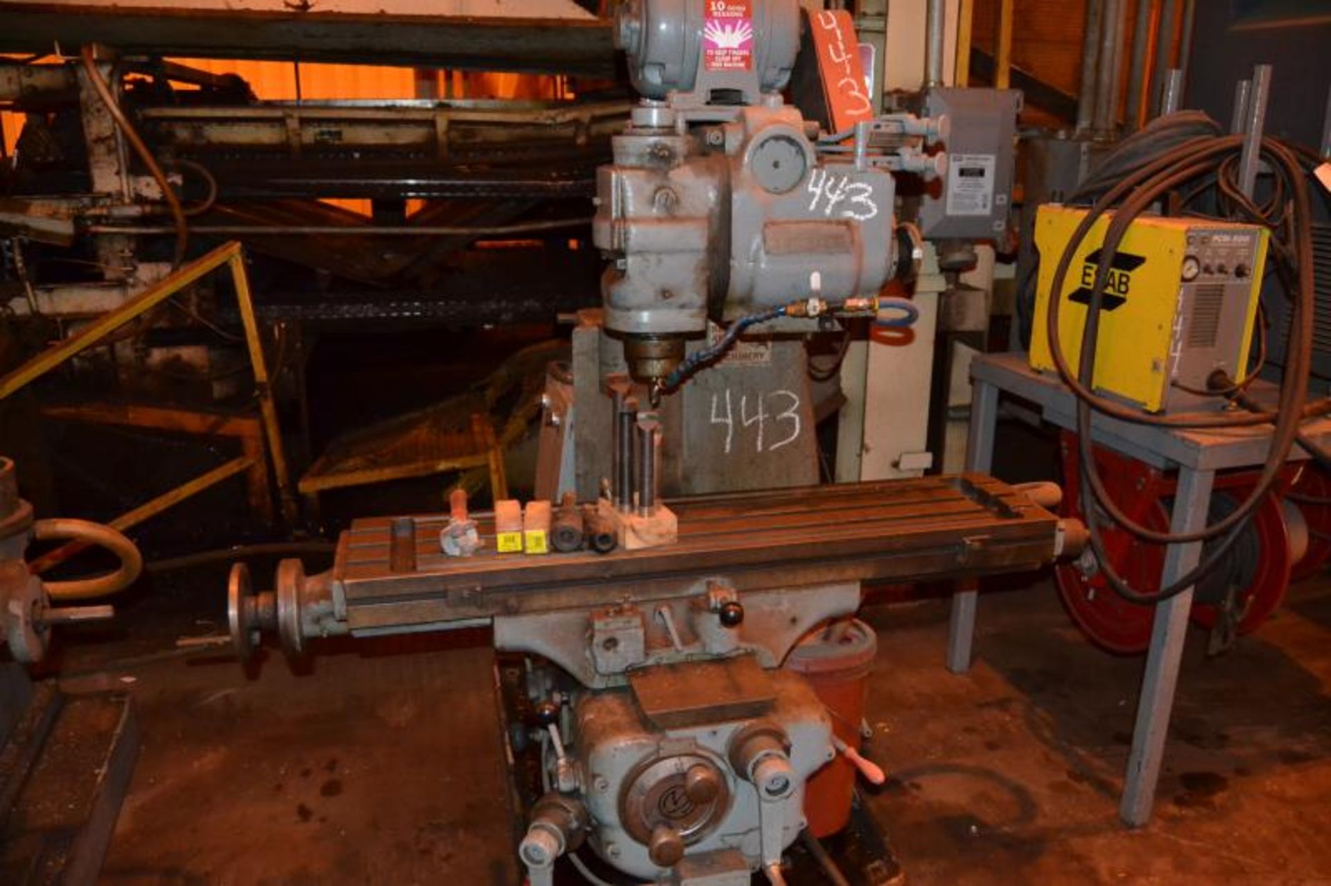 VAN NORMAN MODEL 22-L MILLING MACHINE - Bild 2 aus 2