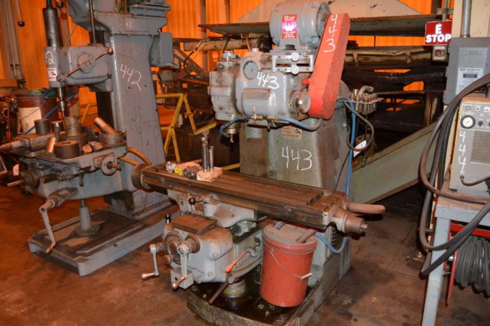 VAN NORMAN MODEL 22-L MILLING MACHINE