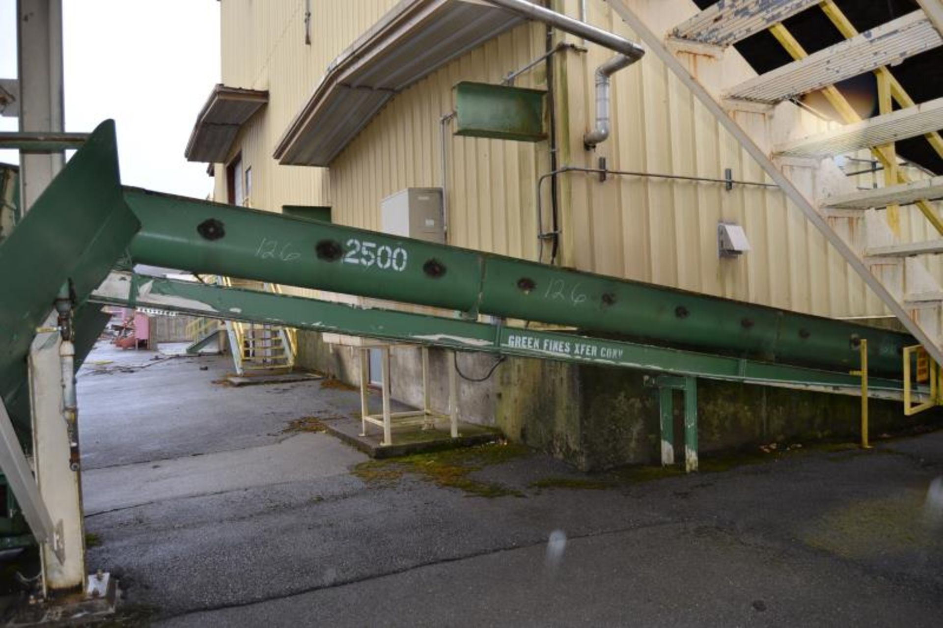 50' ALL STEEL WASTE CONVEYOR W/DRIVE