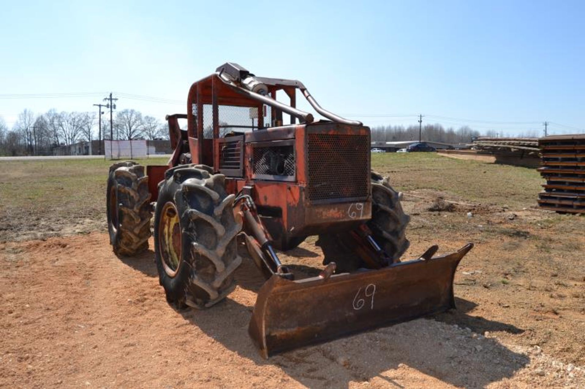 TIMBER JACK 240 CABLE SKIDDER W/DIESEL ENGINE SN# 3149 - Image 4 of 4