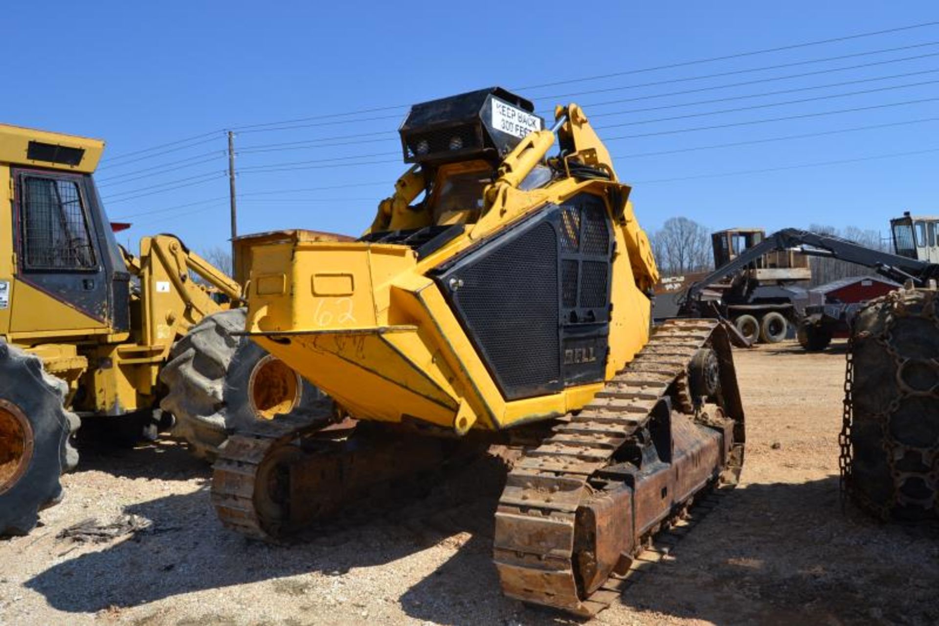 BELL ULTRA C TRACK CUTTER W/CUMMINS ENGINE; W/BAR SAW HEAD; W/3050 HOURS - Image 3 of 3