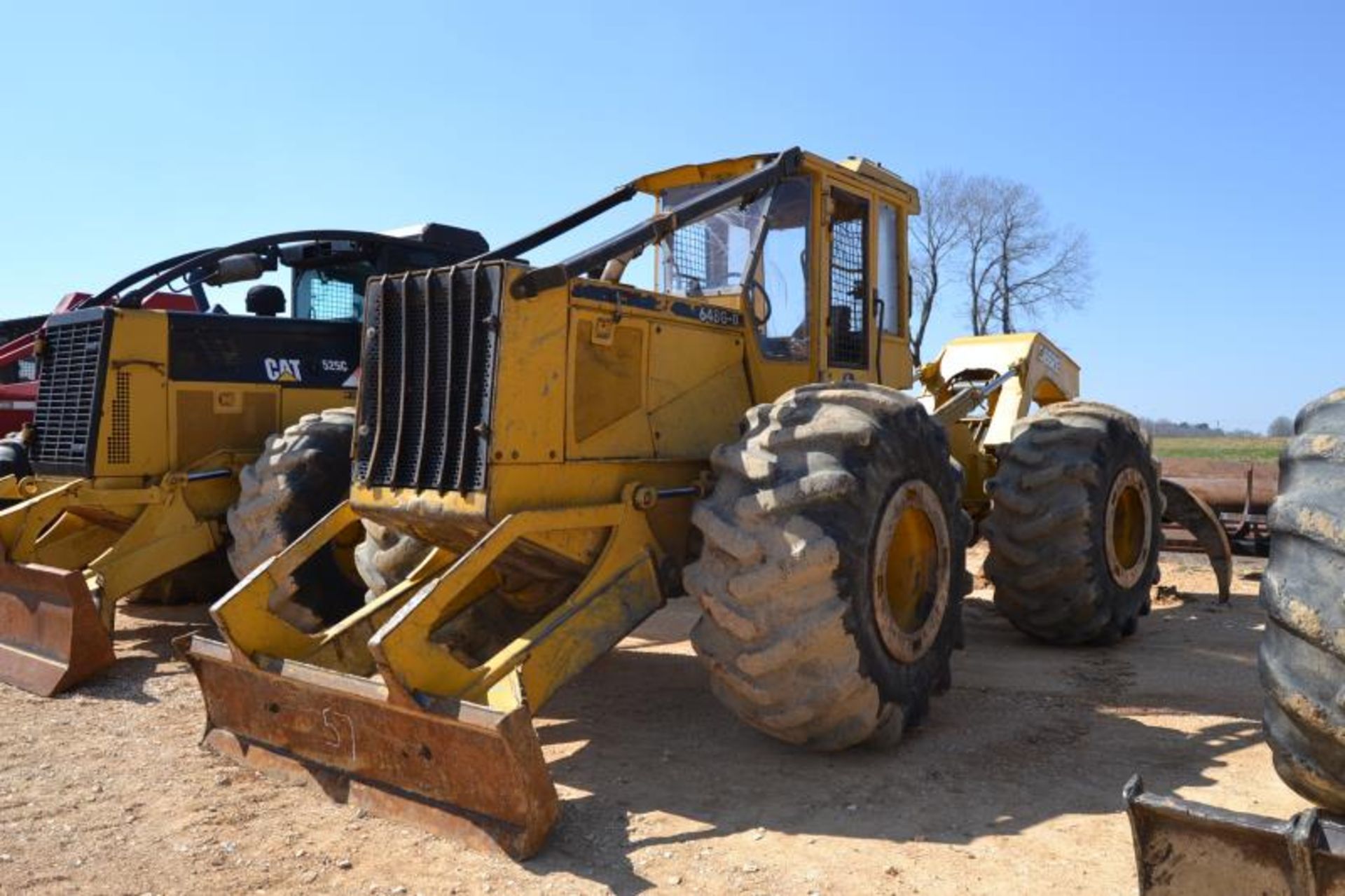 JOHN DEERE 648 G II GRAPPLE SKIDDER W/30.5X32 RUB; W/15759 HOURS SN# 575680