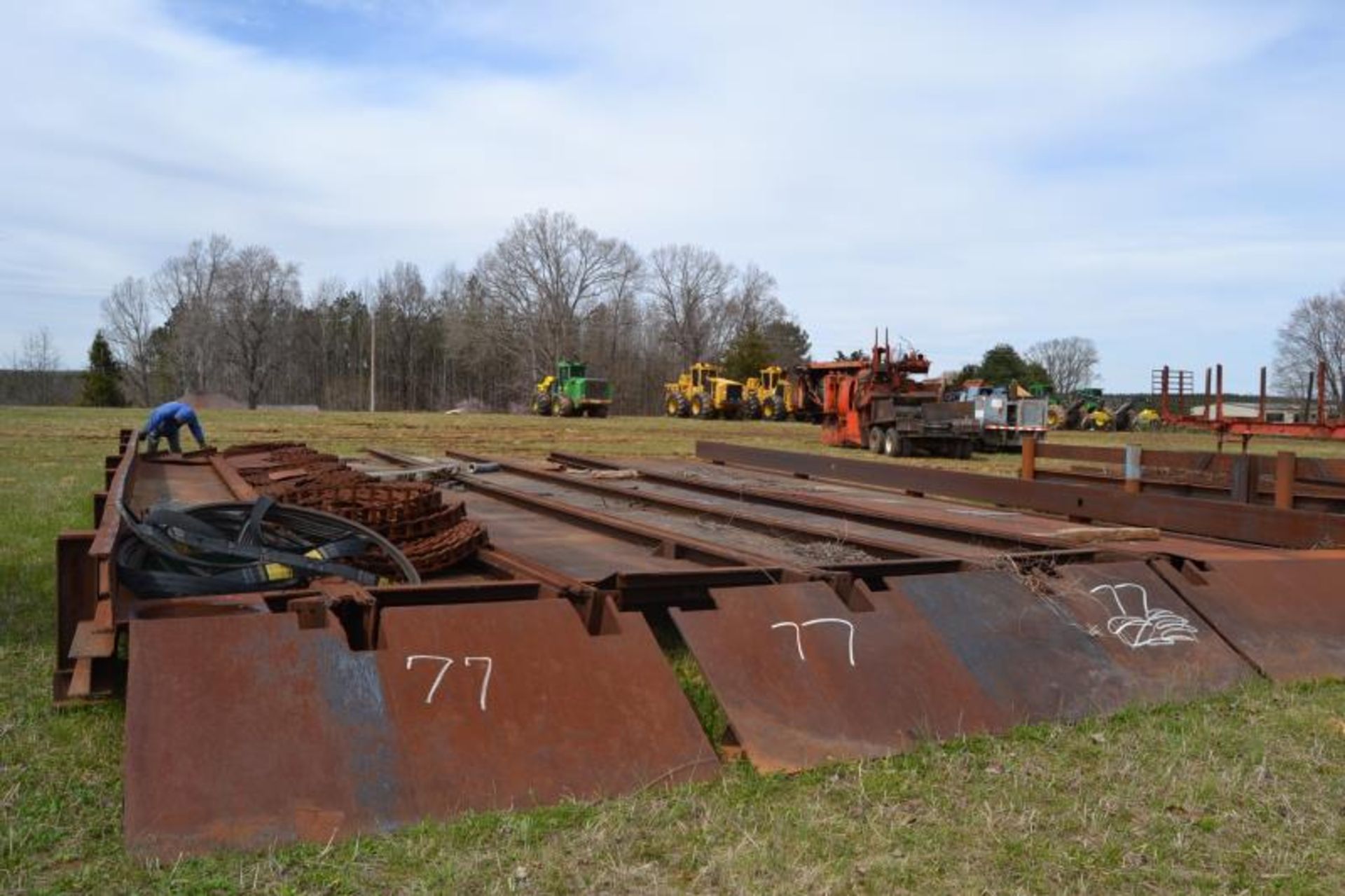 70' 5 STRAND HEAVY DUTY LOG DECK - Image 2 of 2