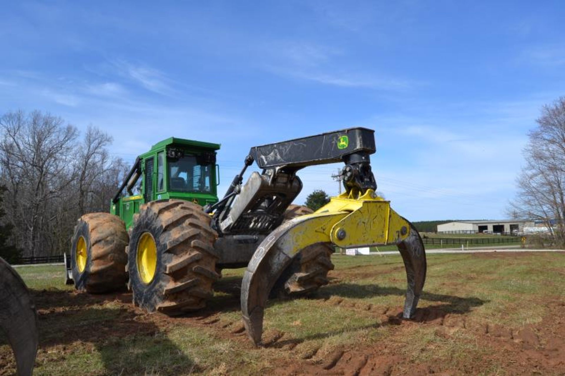 2015 JOHN DEERE 848H DUAL ARCH GRAPPLE SKIDDER W/ WINCH SN#ED664191 6668 HRS - Image 3 of 3