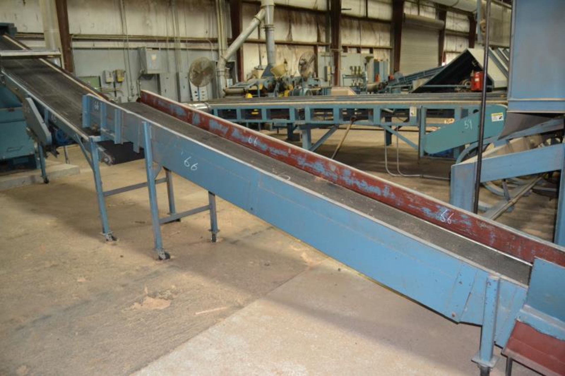 20" X 16' INCLINE BELT CONVEYOR; W/DRIVE - Image 2 of 3