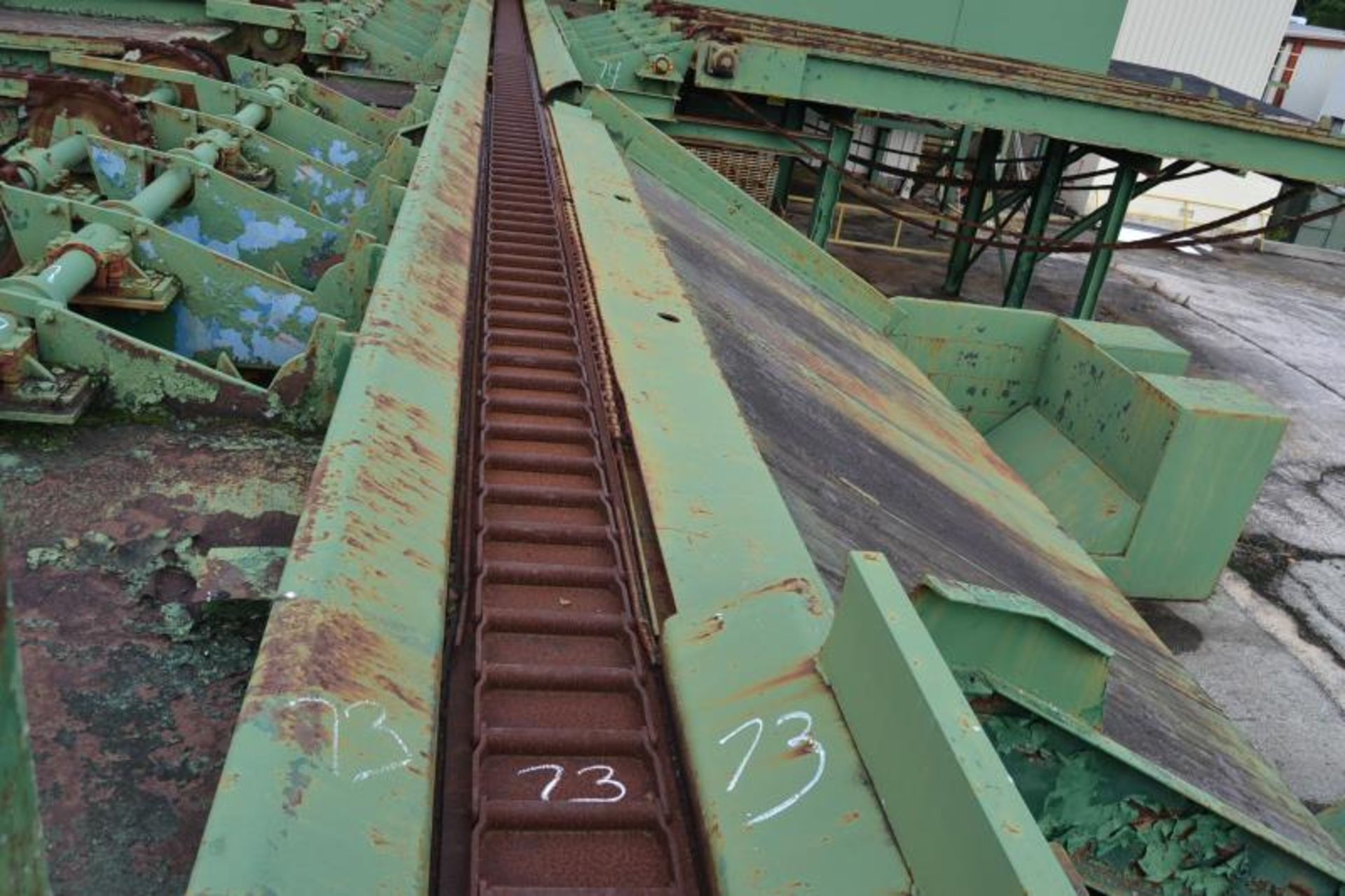 64' HEAVY DUTY ENDWISE LOG TROUGH