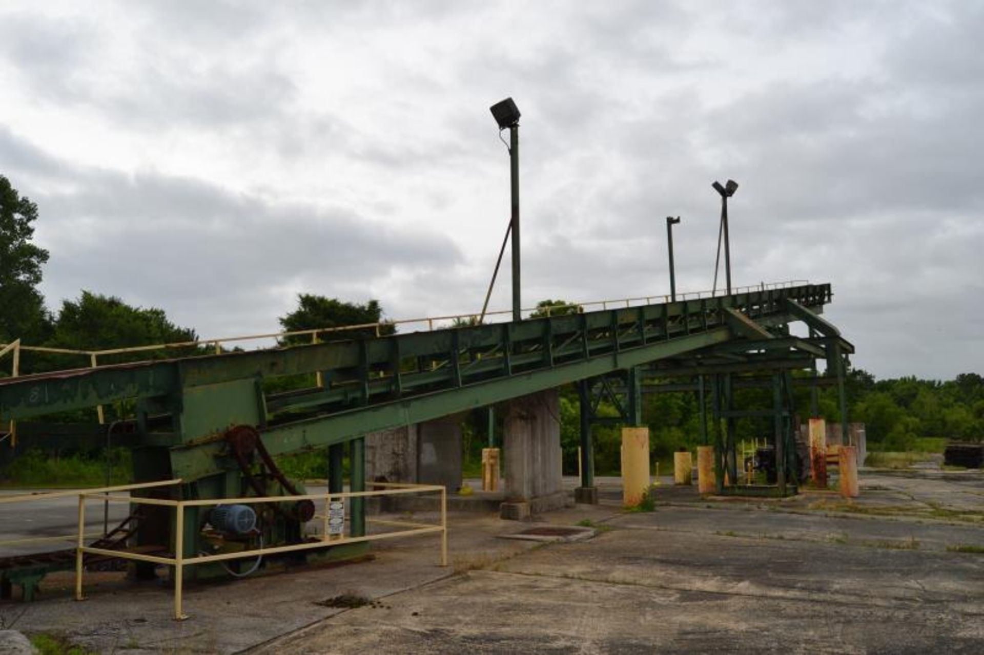 150' INCLINE ALLSTEEL WASTE CONVEYOR