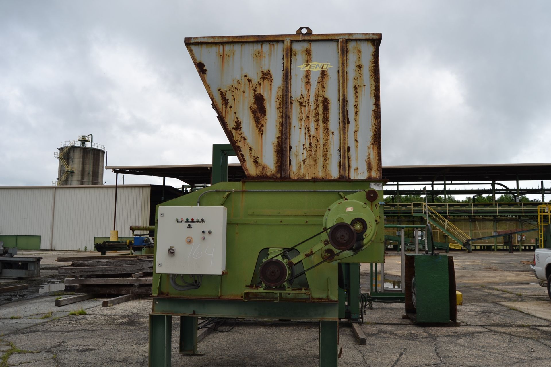 ZENO 48"X60" SLOW SPEED GRINDER 55 HP MOTOR SN#95A-4238 (NOT INSTALLED) - Image 2 of 3