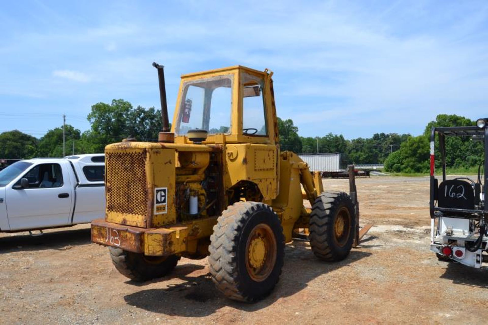 CAT 920 ARTICULATING WHEEL LOADER W/17.5 X 25 RUBBER; W/FORKS; SN# 62K5268 - Image 4 of 4