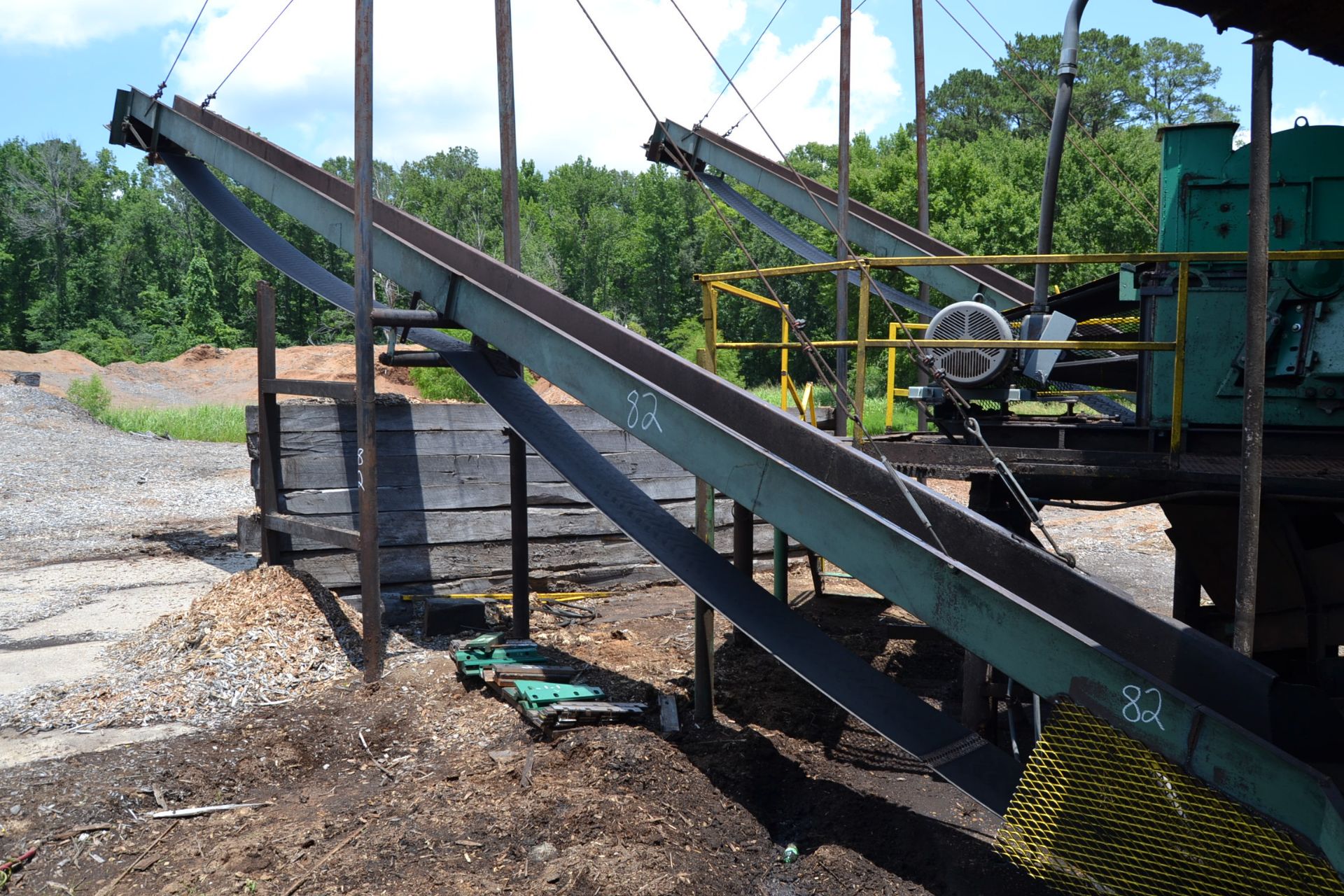 18" X 45' INCLINE BELT CONVEYOR W/DRIVE - Image 2 of 2