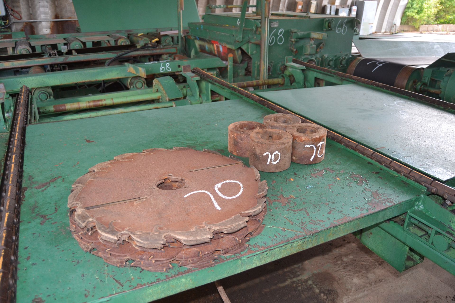 SAWS & SPACERS FOR RECKART EDGER