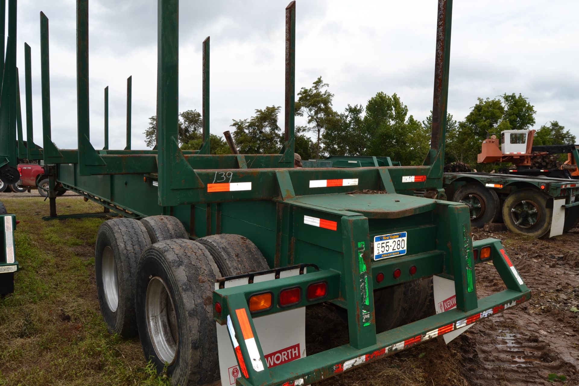 45' LOG TRAILER - Image 2 of 2