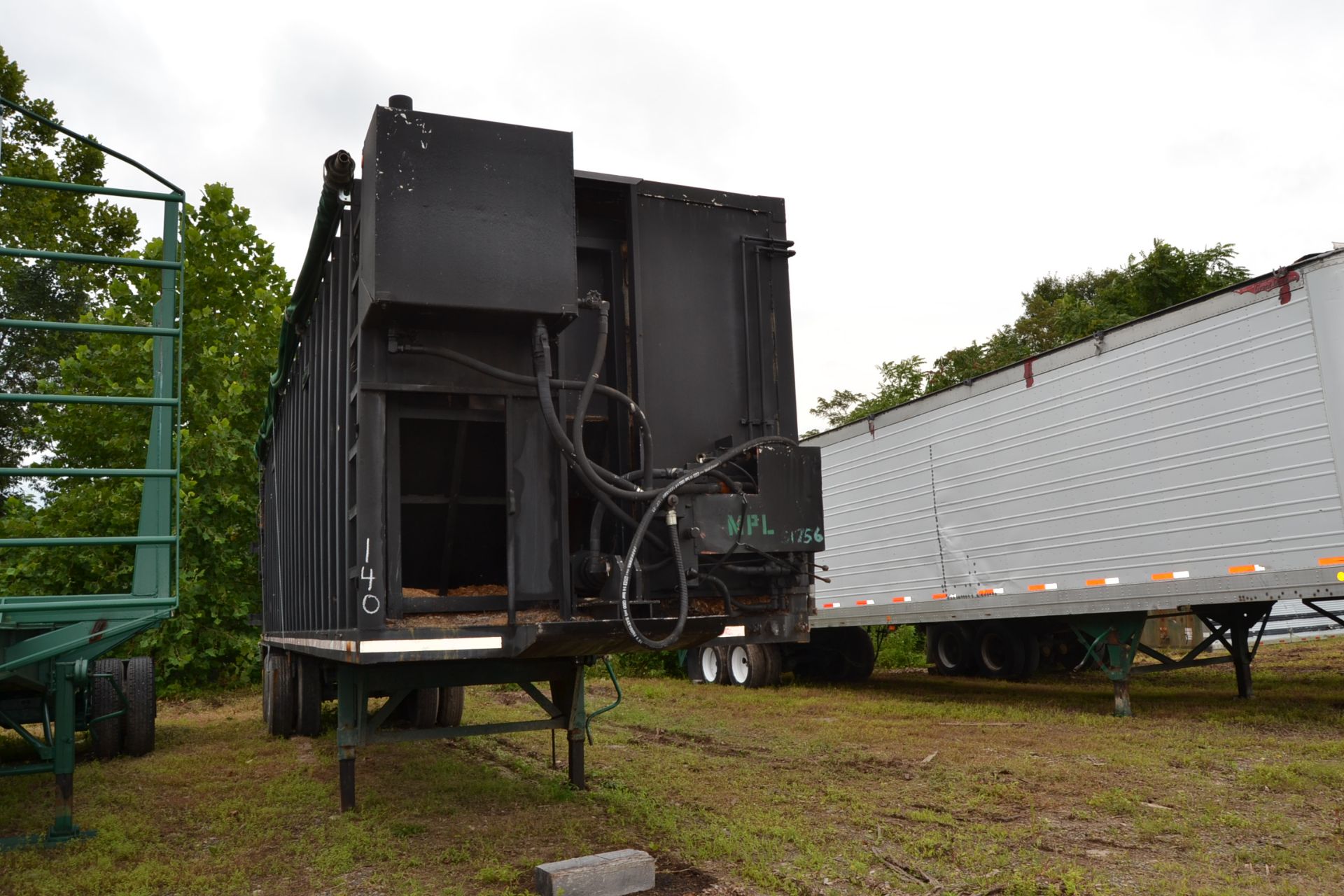 1993 CLEMENT 40' OPEN TOP TRAILER SN#1C9BB37B6PM110172