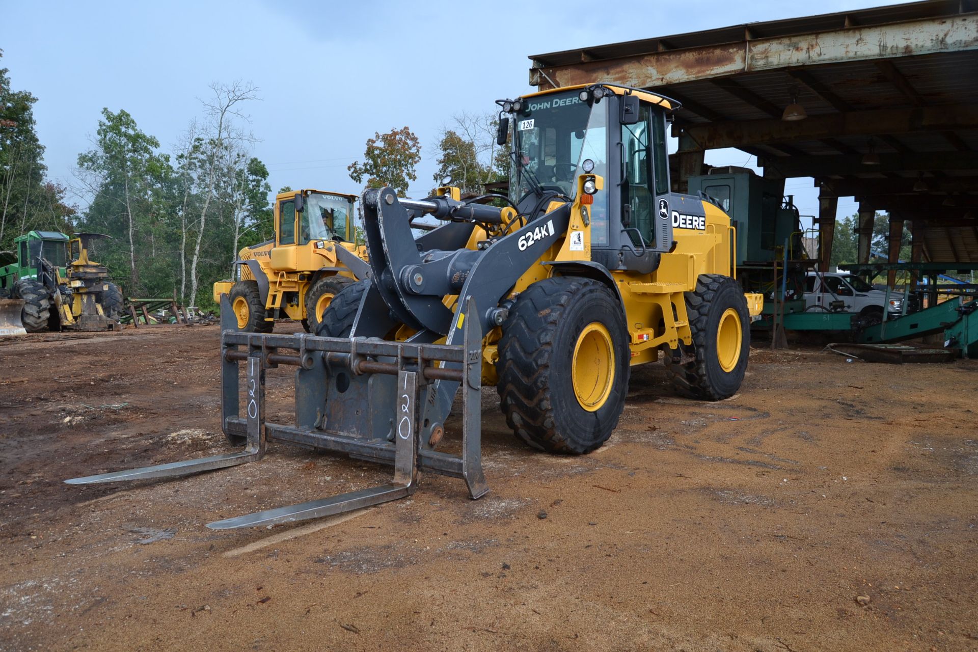 JOHN DEERE 642K ARTICULATING WHEEL LOADER