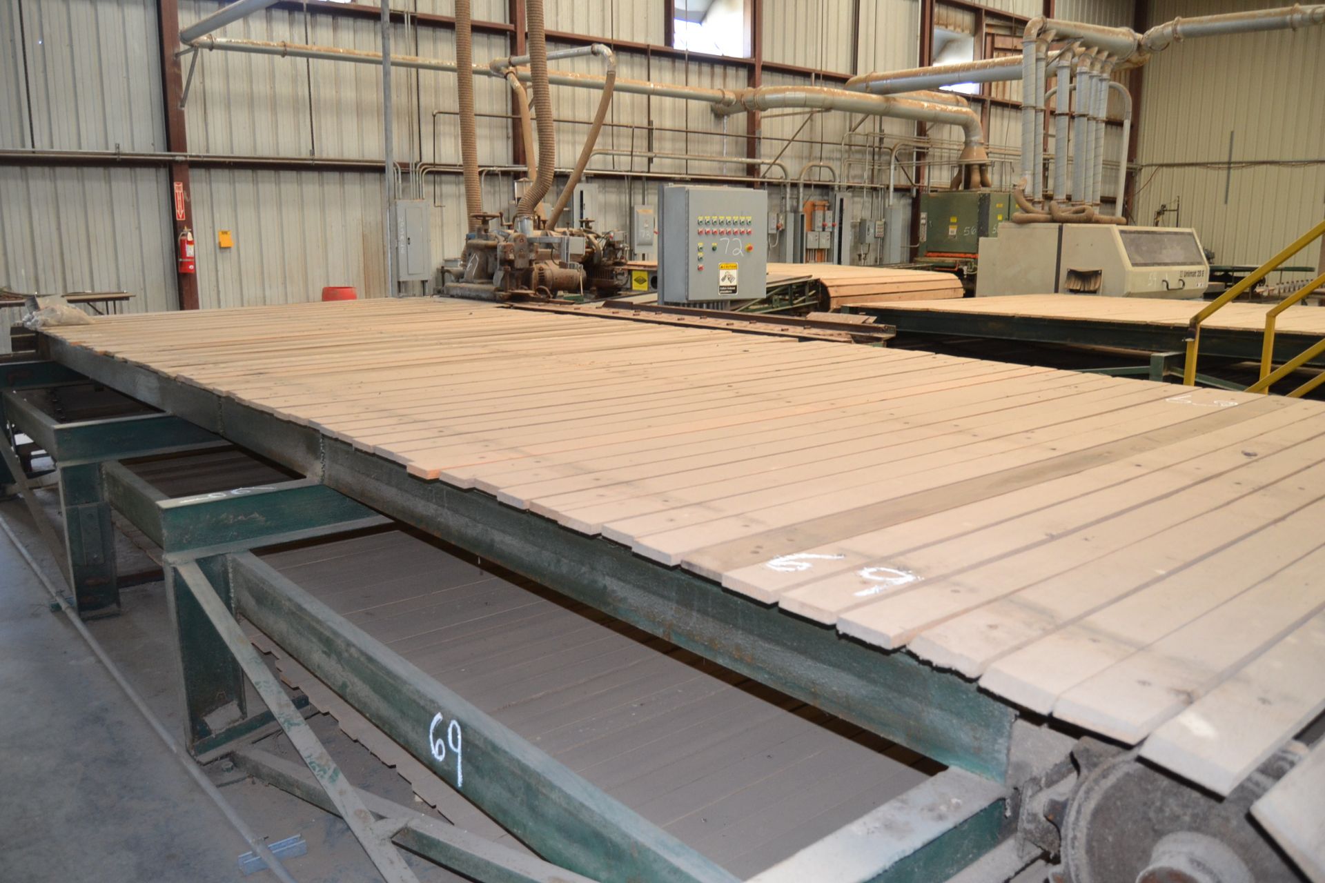 8' X 22' SLAT CONVEYOR W/DRIVE - Image 2 of 2