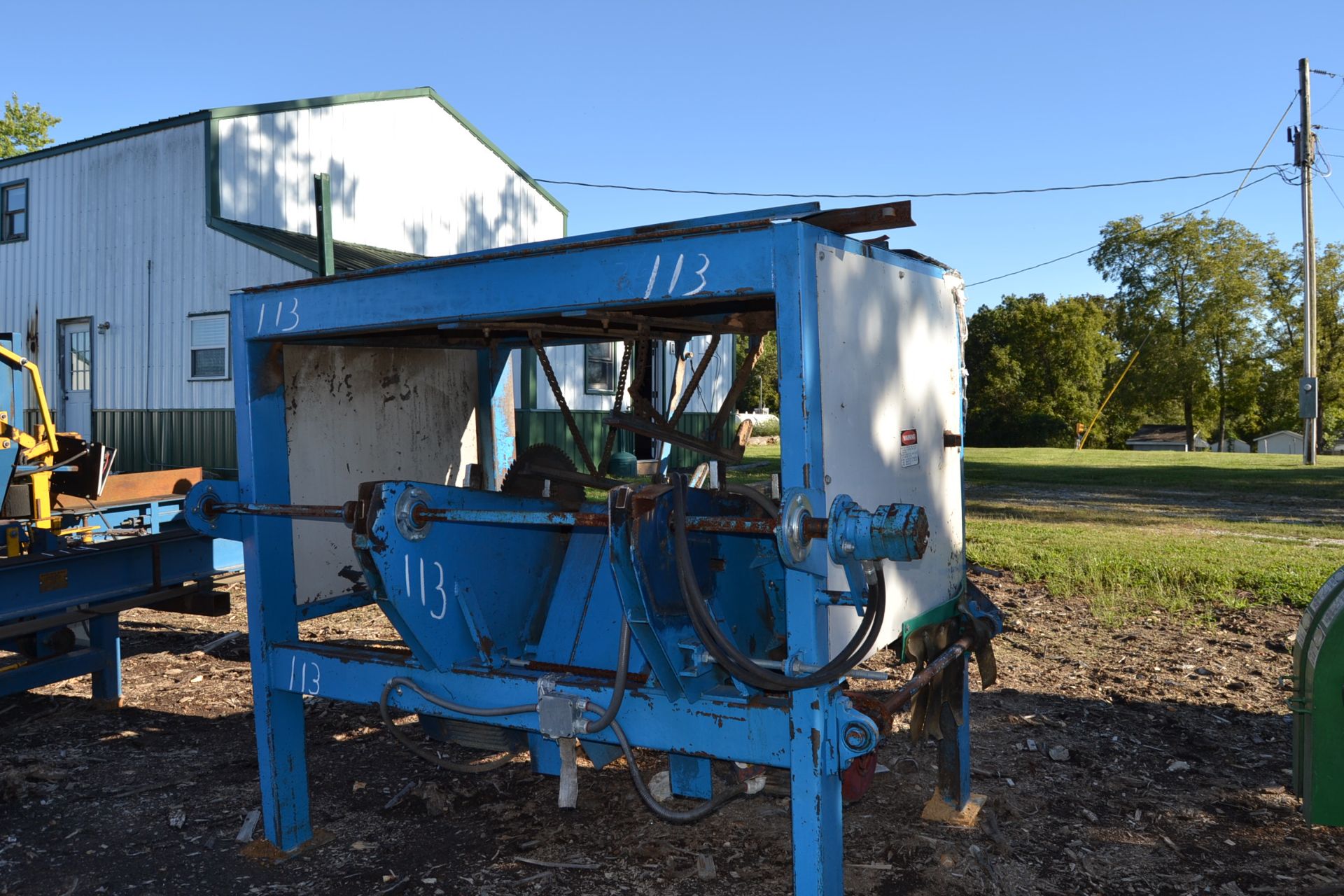 FASTLINE SHORT WOOD DOUBLE END TRIM SAW W/15HP MOTORS - Image 2 of 2