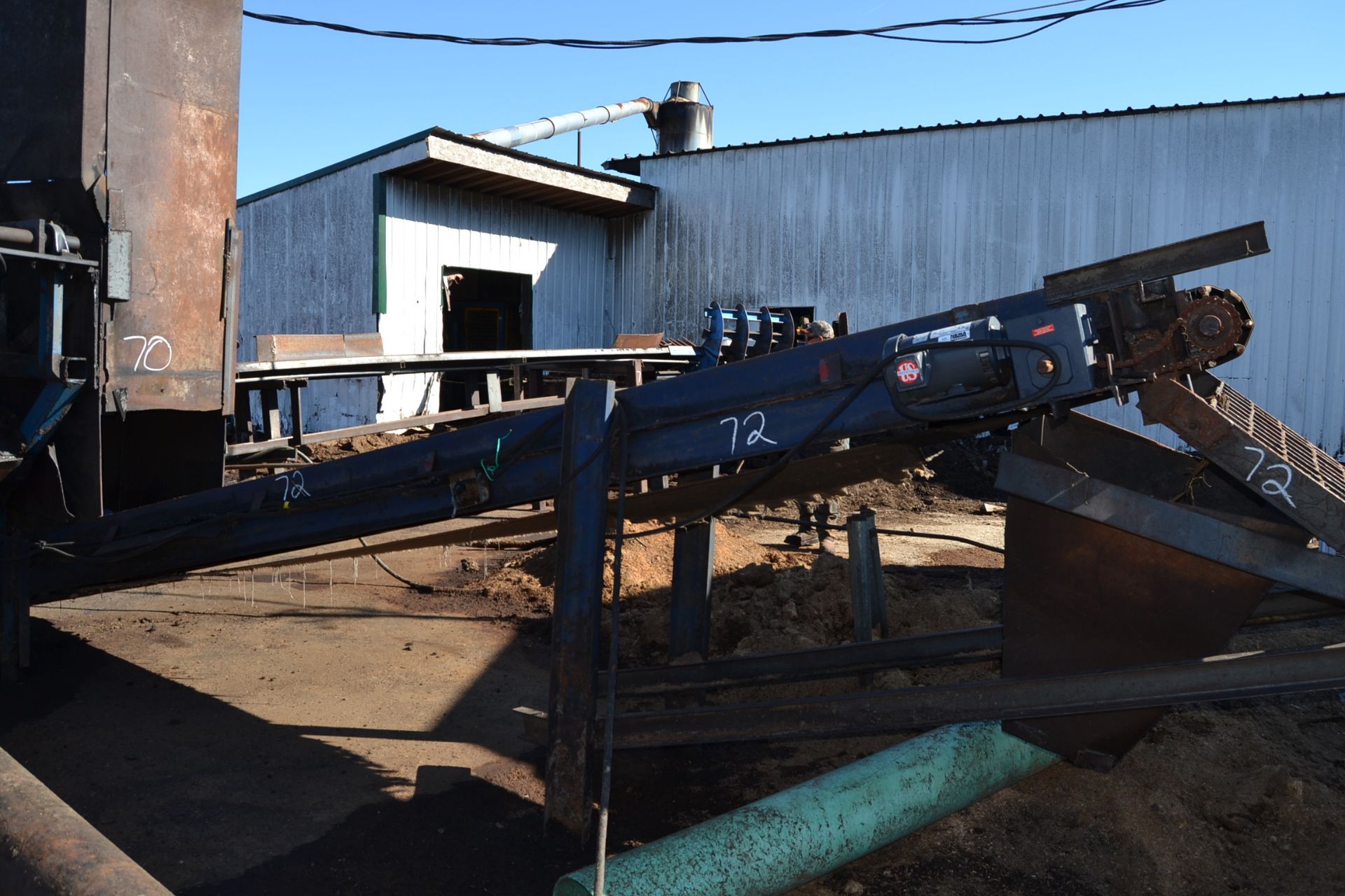 FASTLINE 24" X 18' WASTE CONVEYOR W/DRIVE - Image 2 of 2