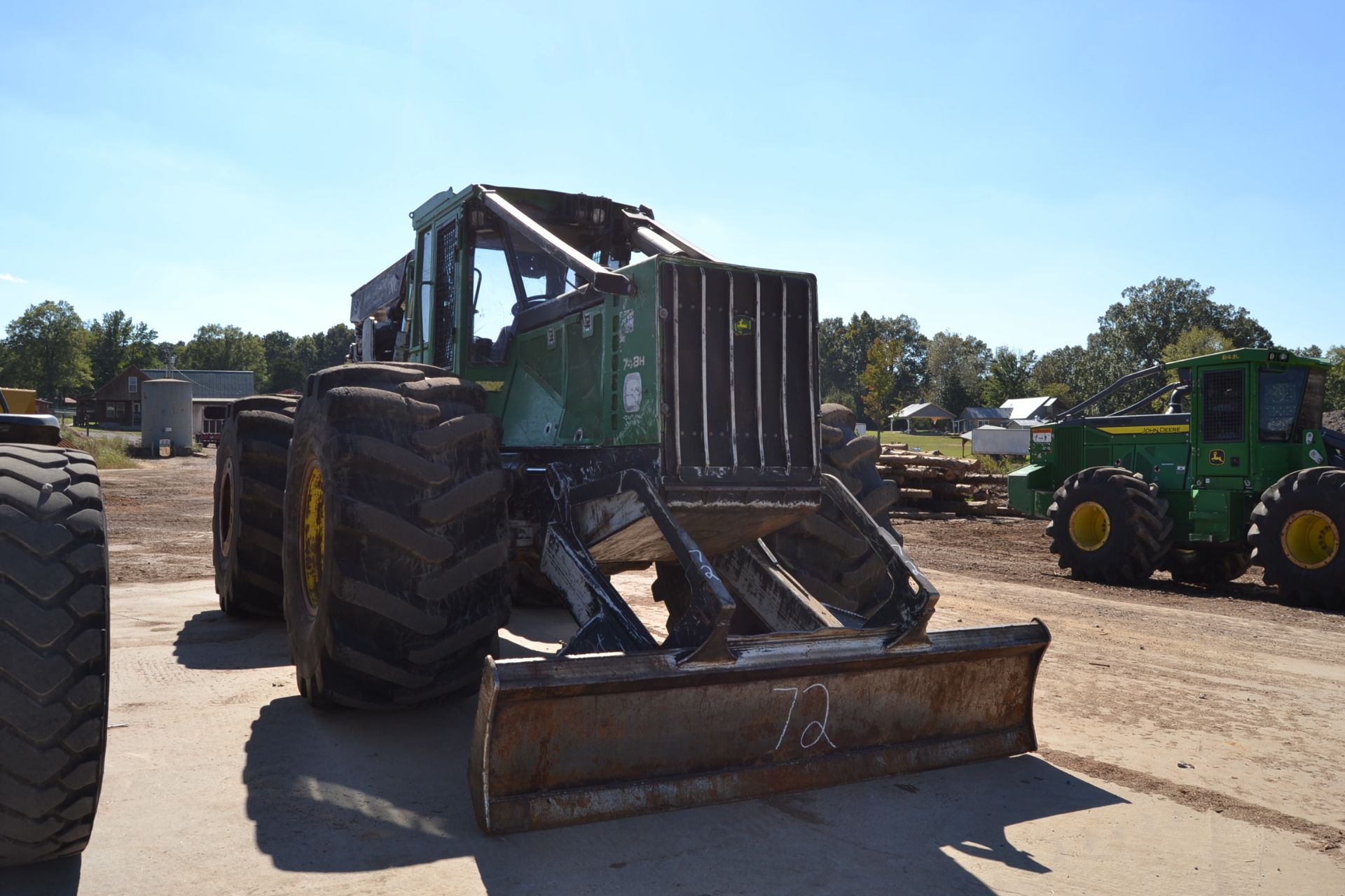 JOHN DEERE 748H DUAL ARCH GRAPPLE SKIDDER W/WINCH SN# JA0629738 - Image 5 of 5