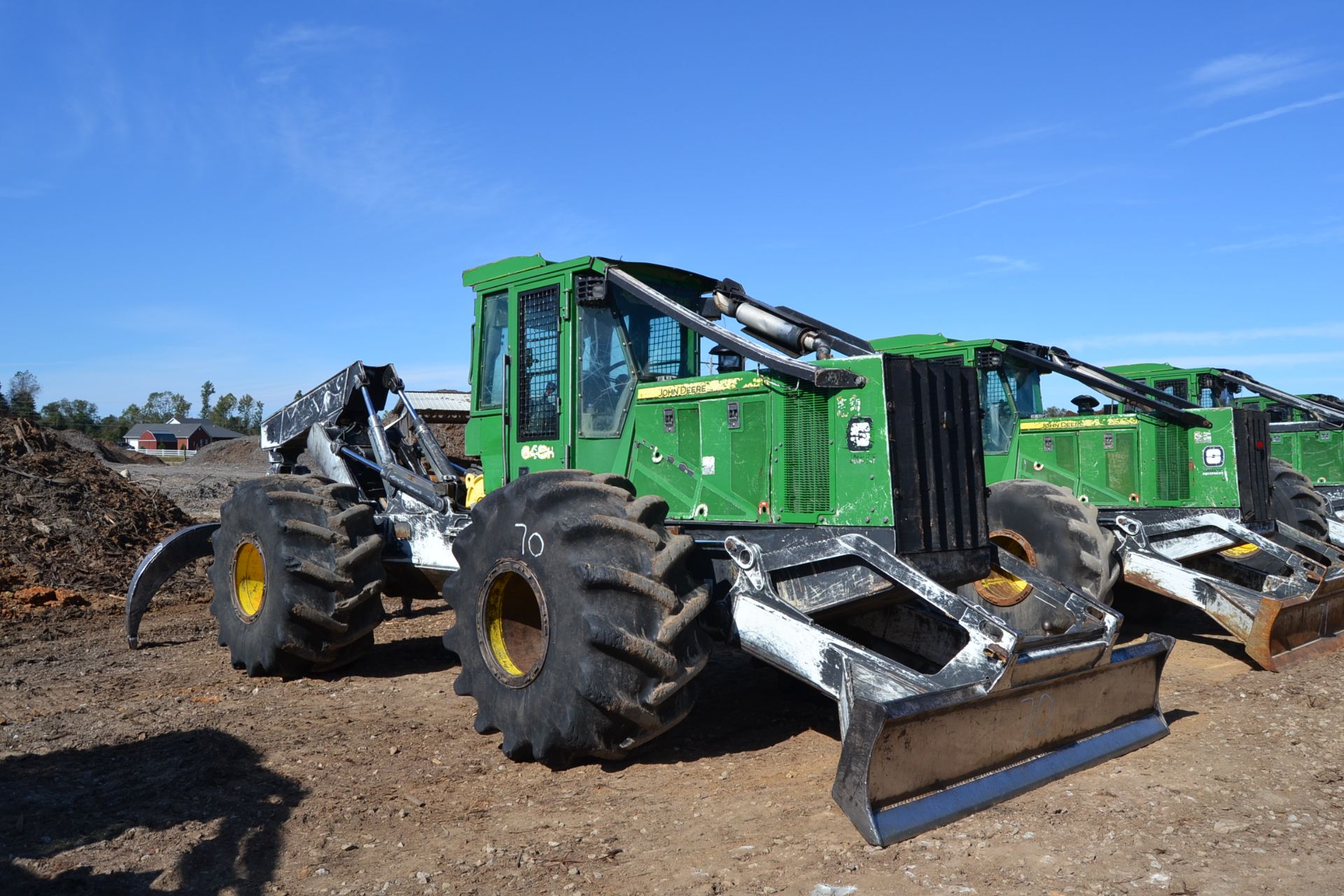 JOHN DEERE 648H DUAL ARCH GRAPPLE SKIDDER W/WINCH