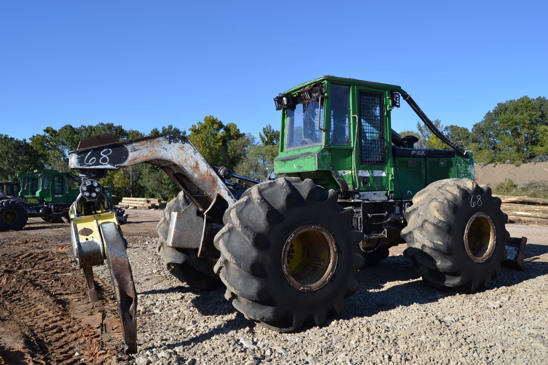 JOHN DEERE 548G III GRAPPLE SKIDDER W/WINCH; W/9827 HOURS SN# 619855