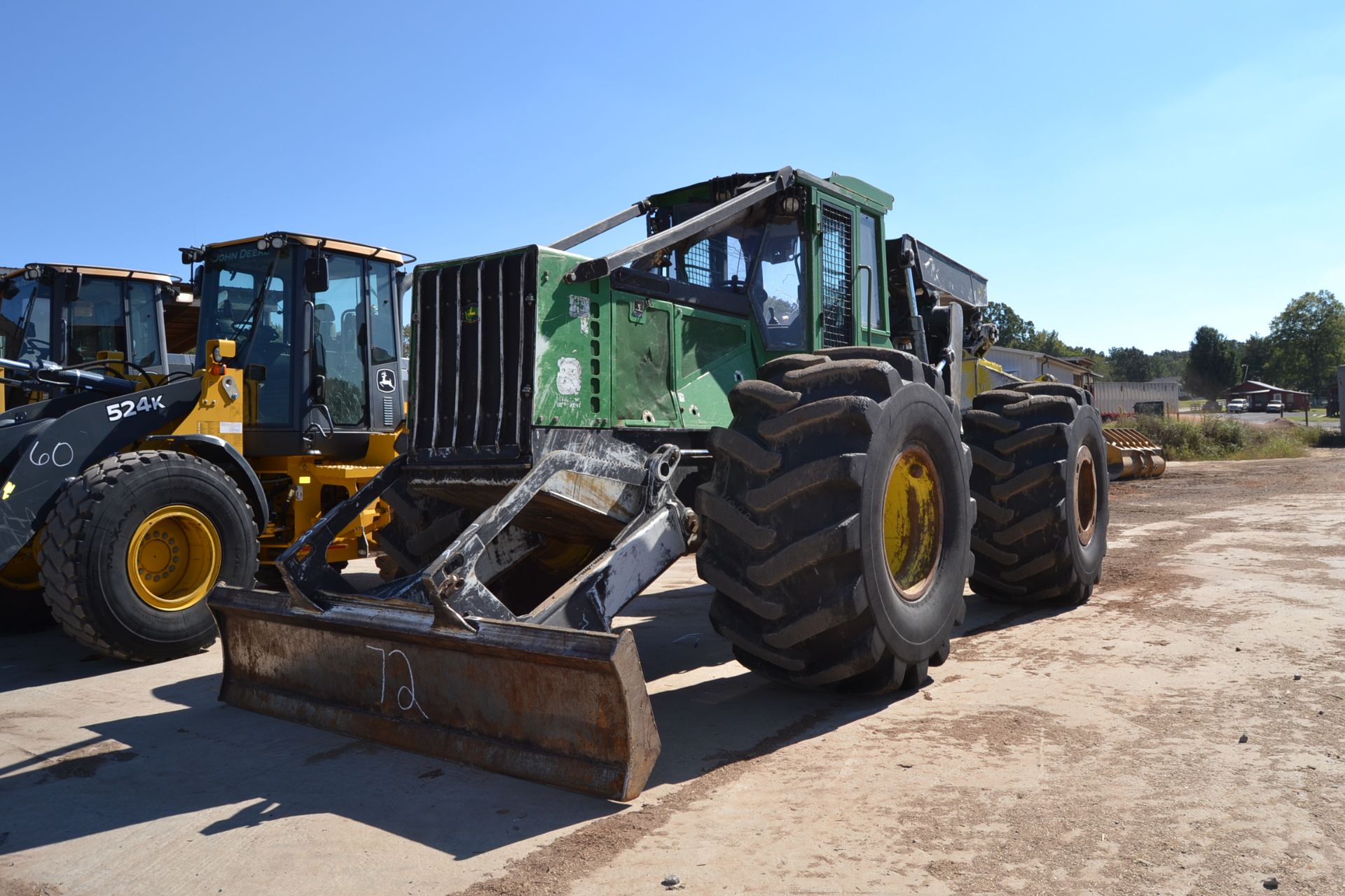 JOHN DEERE 748H DUAL ARCH GRAPPLE SKIDDER W/WINCH SN# JA0629738 - Image 2 of 5