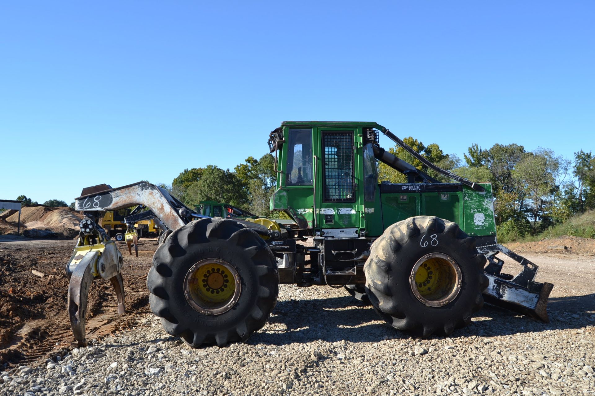 JOHN DEERE 548G III GRAPPLE SKIDDER W/WINCH; W/9827 HOURS SN# 619855 - Image 3 of 4