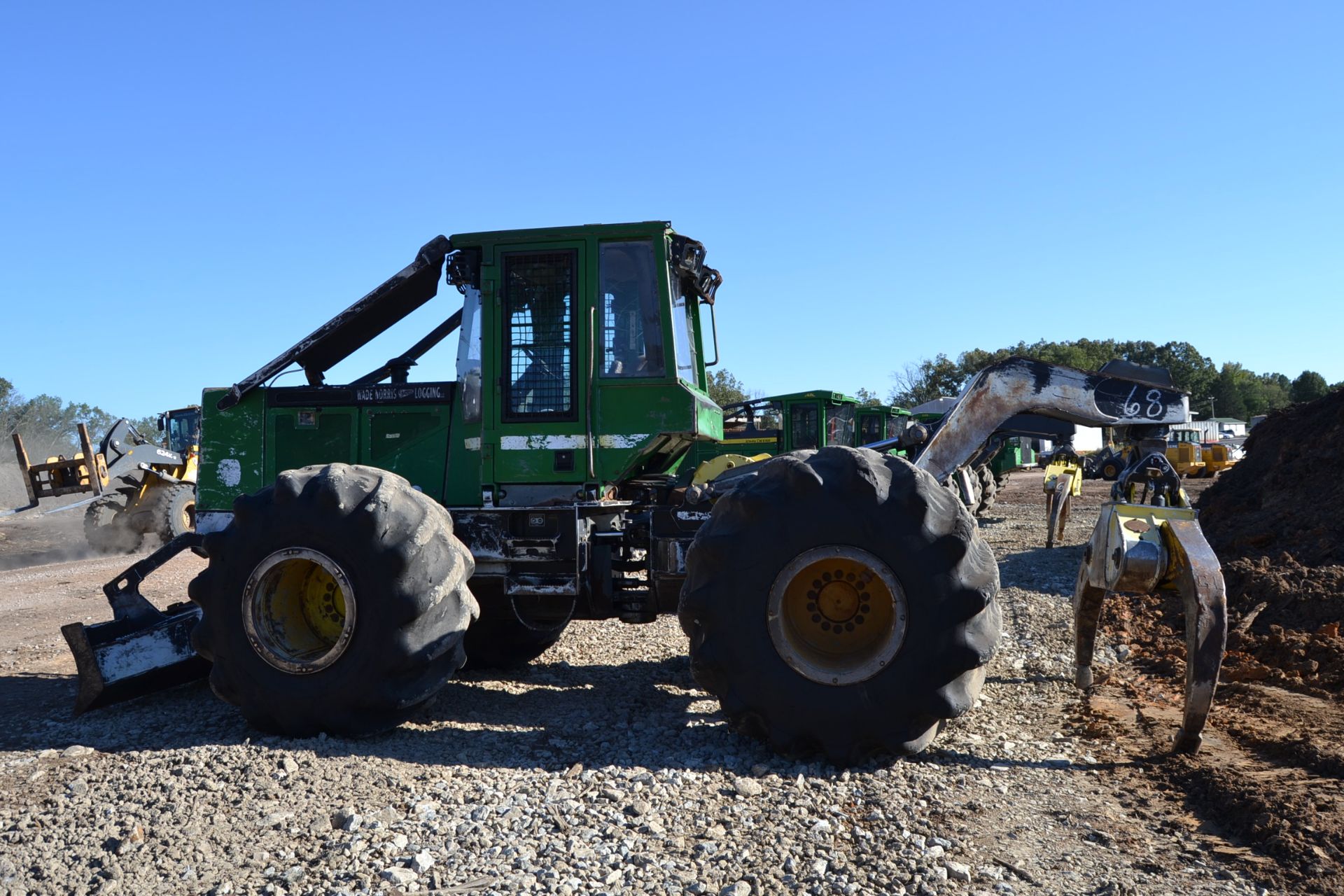 JOHN DEERE 548G III GRAPPLE SKIDDER W/WINCH; W/9827 HOURS SN# 619855 - Image 4 of 4