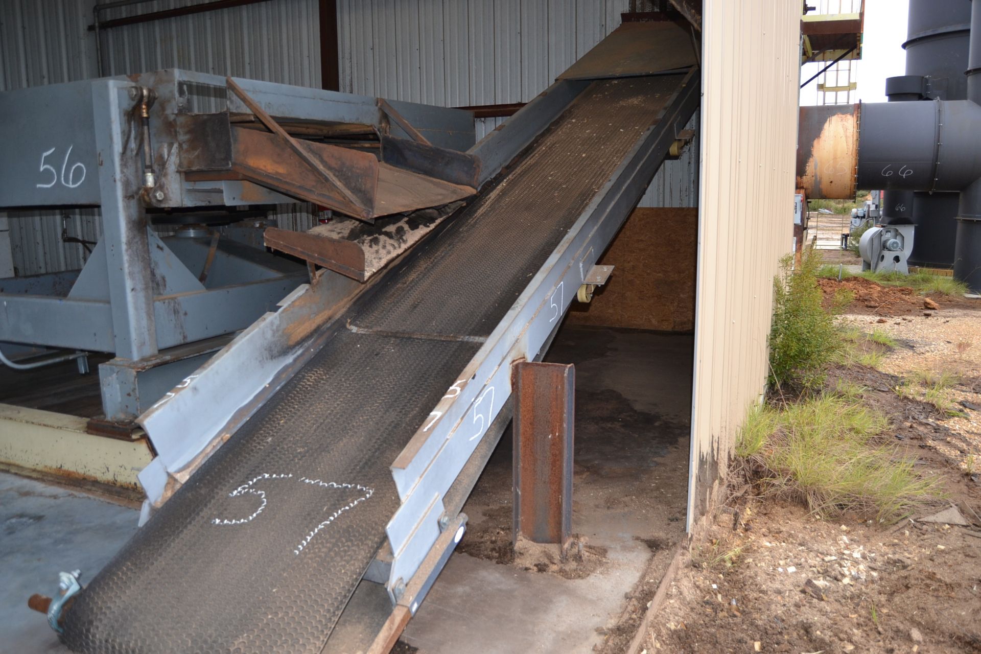 36"X50' INCLINE BELT CONVEYOR W/ DRIVE - Image 2 of 2