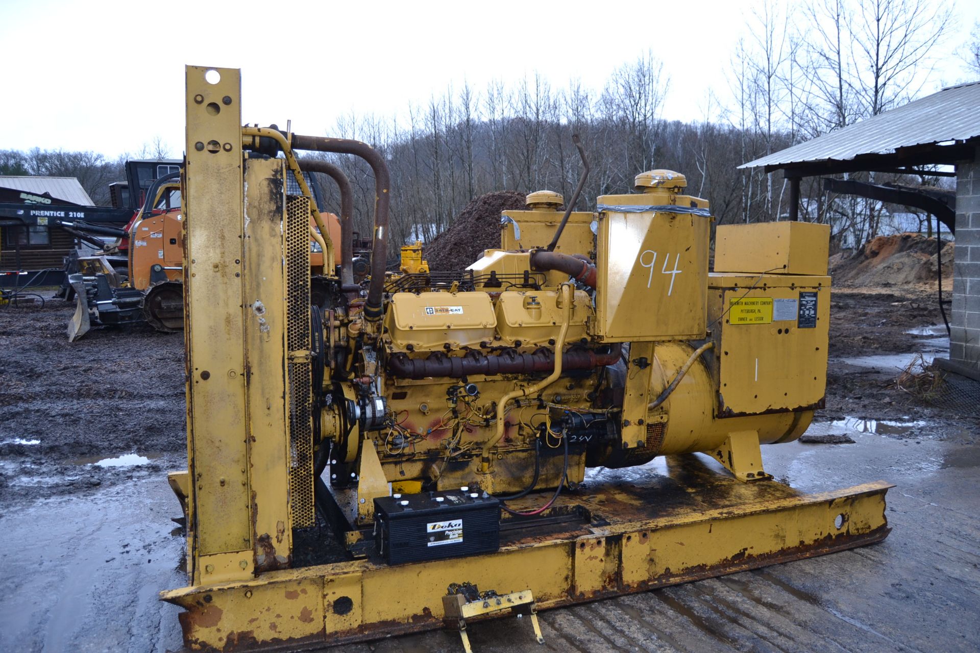 CAT GENSET 500 KW NEEDS REPAIRS