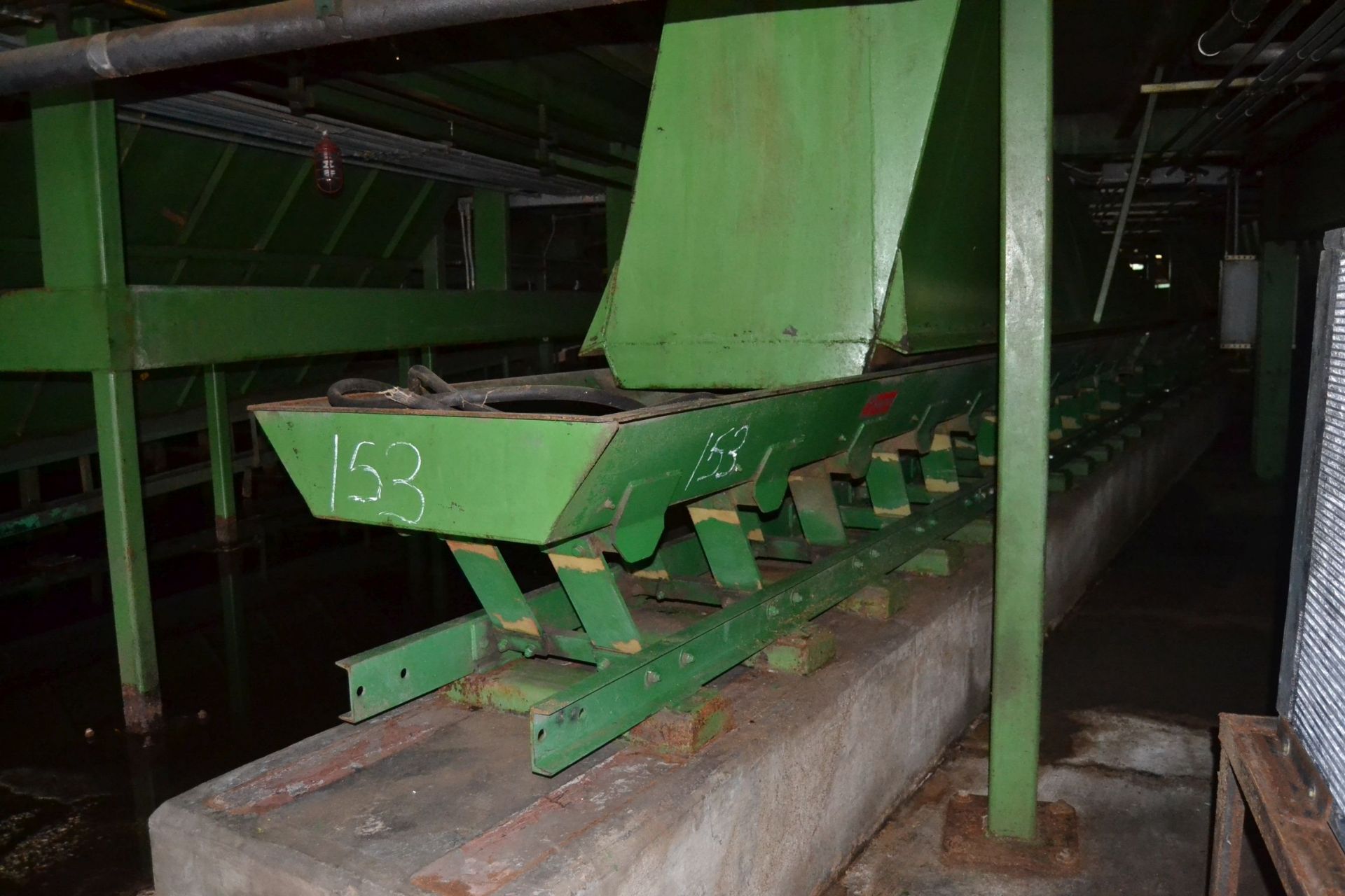 WEBSTER 24" X 55' VIBRATING CONVEYOR W.DRIVE