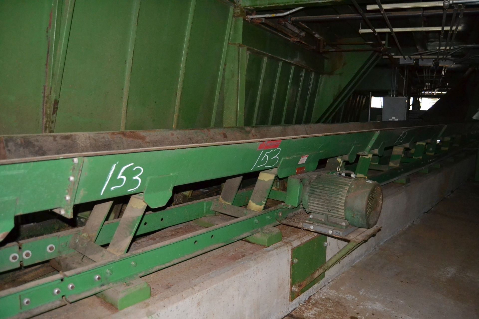 WEBSTER 24" X 55' VIBRATING CONVEYOR W.DRIVE - Image 3 of 4