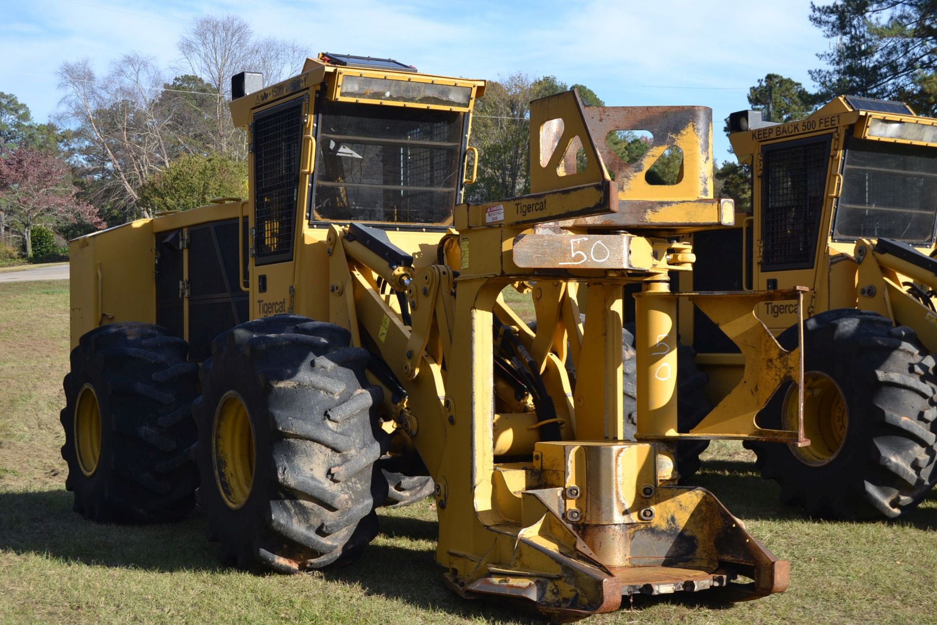 2015 TIGERCAT 720G FELLER BUNCHER W/ TIGERCAT ENGINE W/ 5500 HEAD W/ 28L TIRES SN#7205736